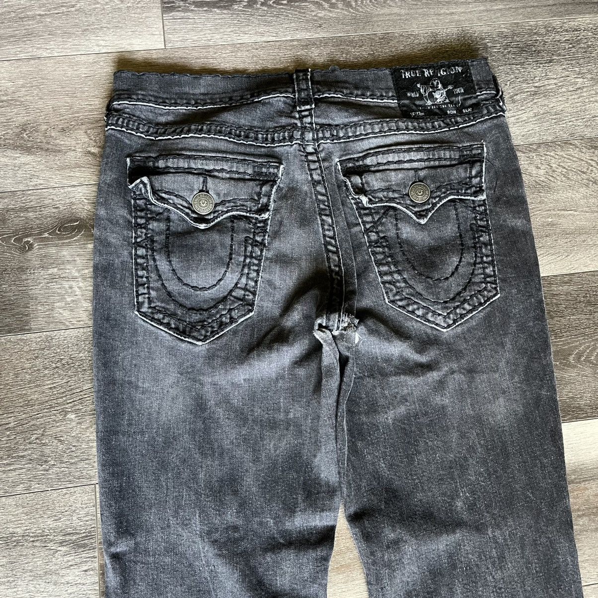 True Religion Vintage True Religion Geno Flap Super T Slim Denim Jeans 36 Size US 36 / EU 52 - 3 Thumbnail