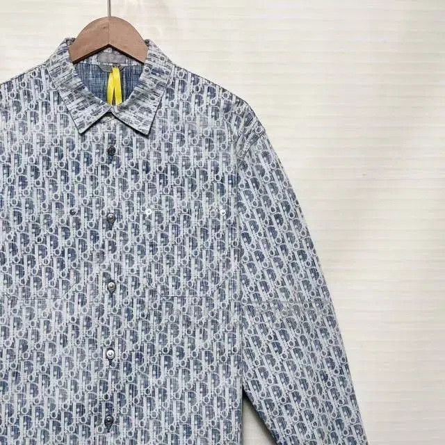 Dior Dior Oblique Denim Shirt. Size US XS / EU 42 / 0 - 3 Thumbnail