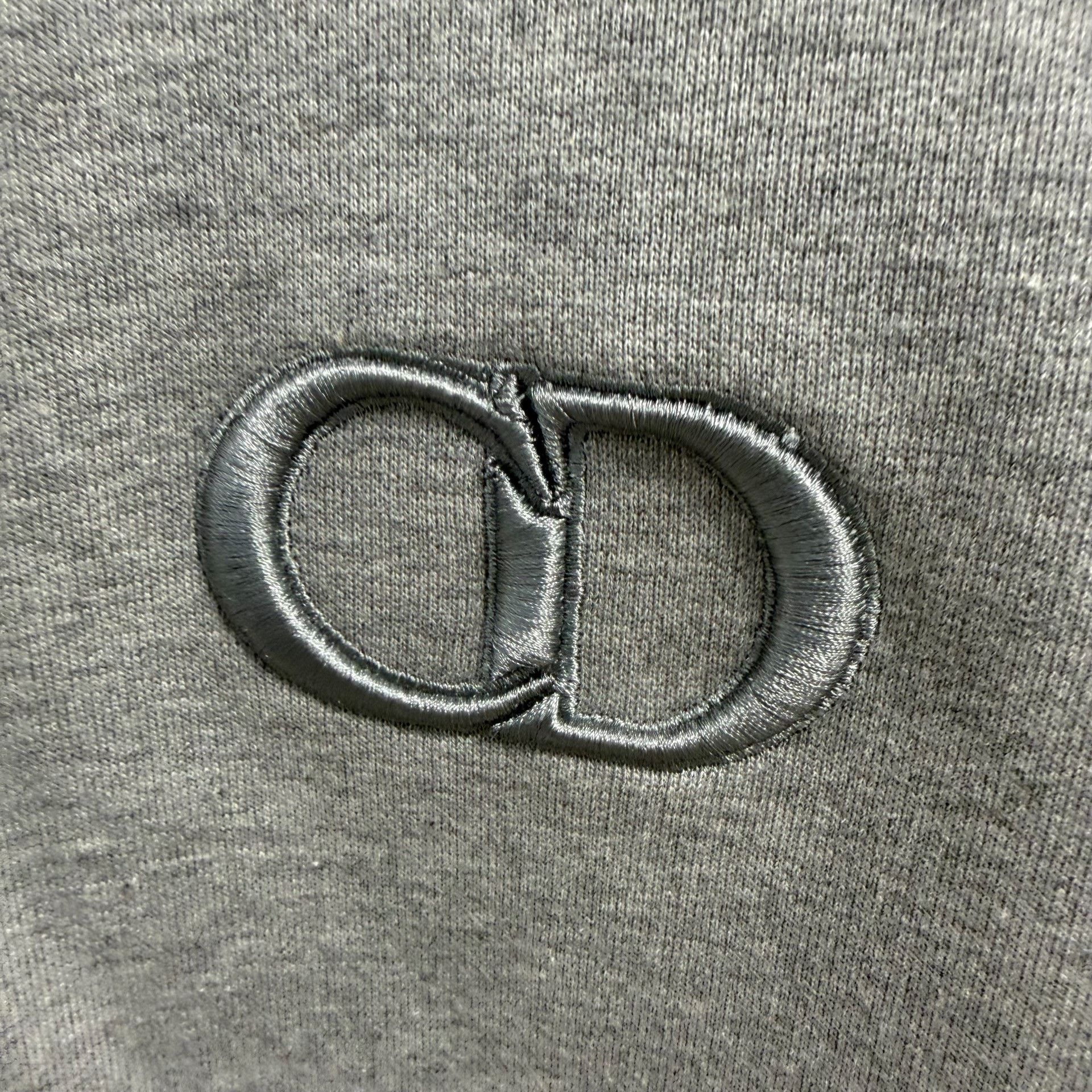 Dior Dior CD Icon Embroidered Hoodie Essentials Gray Size US XS / EU 42 / 0 - 5 Thumbnail