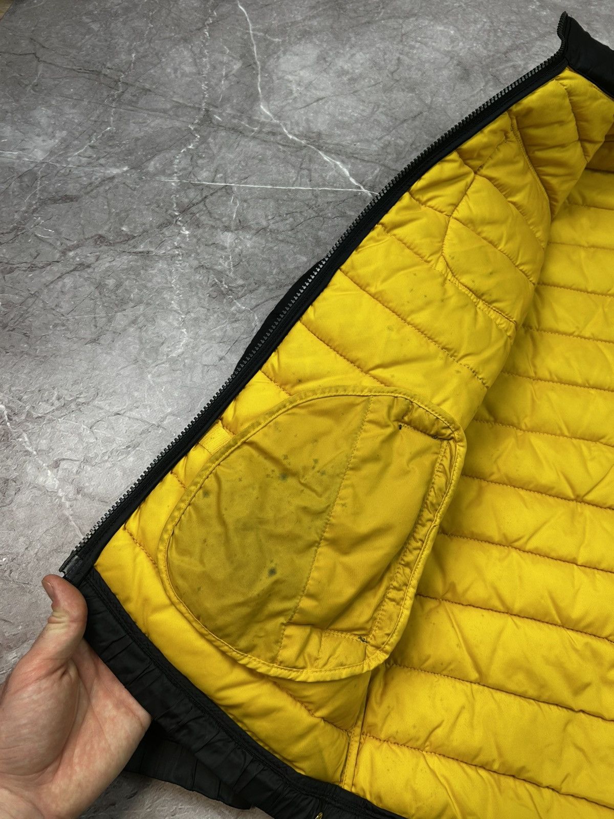 Barbour × Vintage Vintage down jacket Barbour International y 2k rare fibre Size US S / EU 44-46 / 1 - 12 Thumbnail