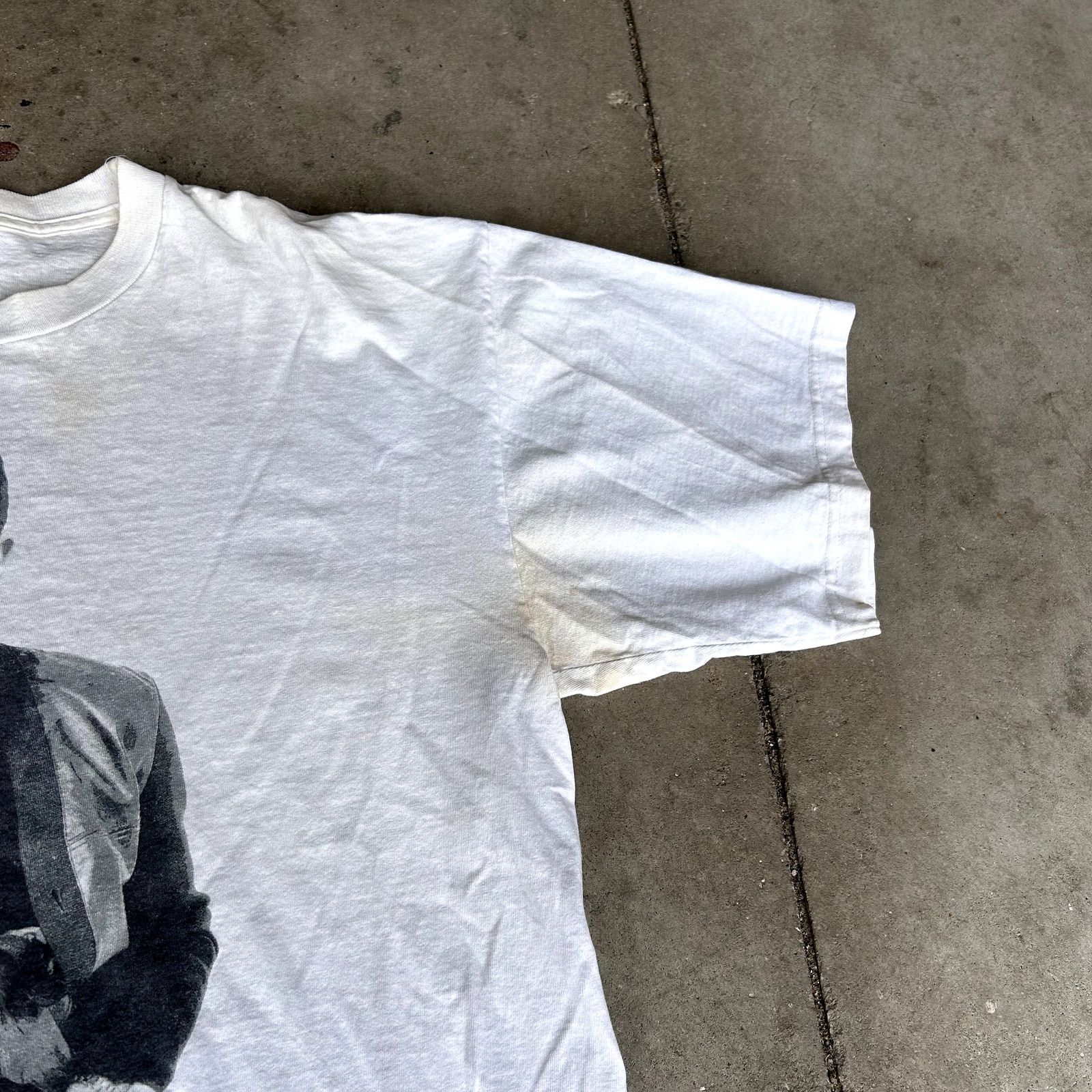 Vintage Rare Vintage U2 PopMart 1997 Tour Bono T-Shirt Stained Size US XL / EU 56 / 4 - 4 Thumbnail