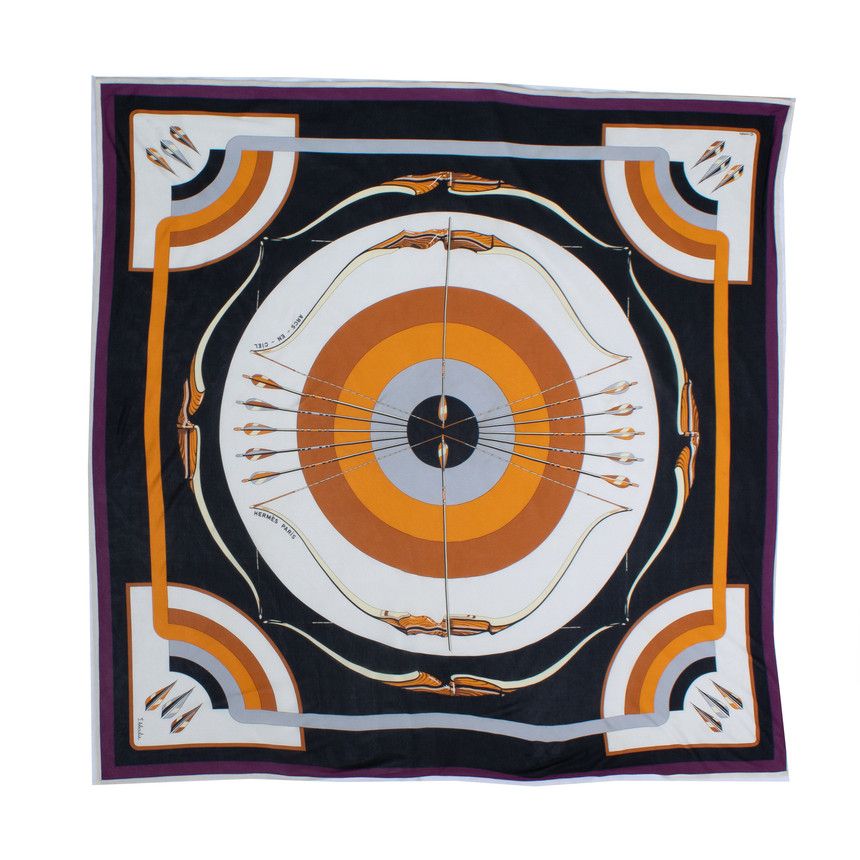 Hermes Hermes, Arcs en Ciel silk scarf Size ONE SIZE - 1 Thumbnail