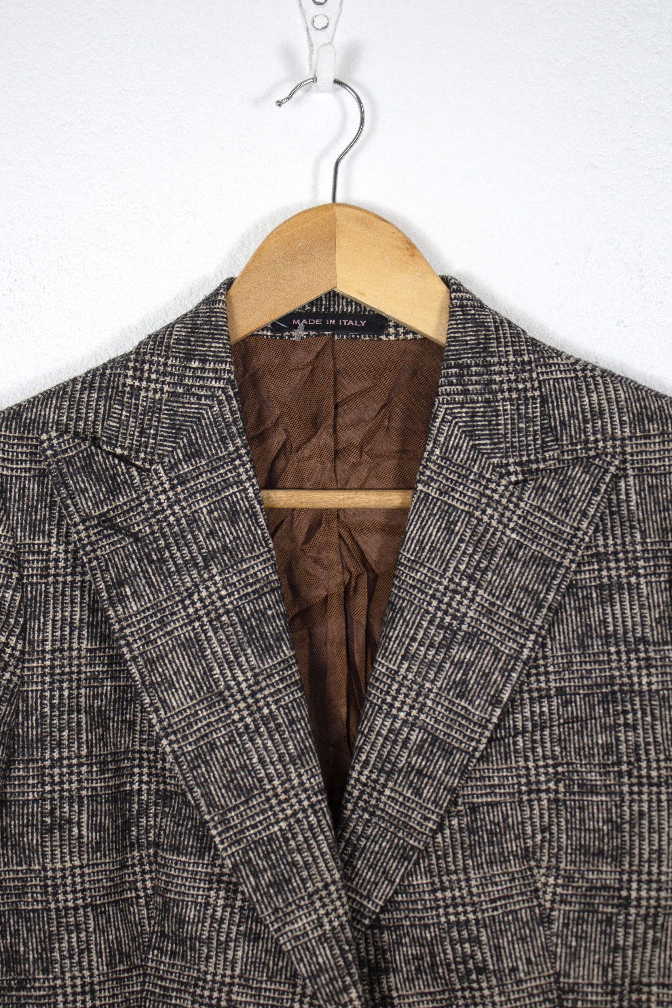 Tagliatore Womens Tagliatore Plaid Wool Blazer Jacket 44 NZ Size M / US 6-8 / IT 42-44 - 2 Thumbnail
