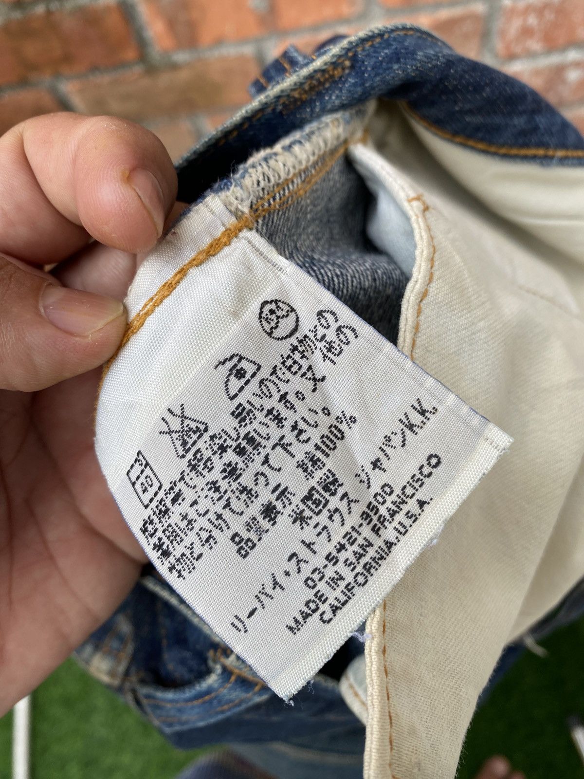 Levi's × Levi's Vintage Clothing × Vintage W31x30.5 vintage levi's 501xx redline big E denime USA Size US 31 - 7 Thumbnail