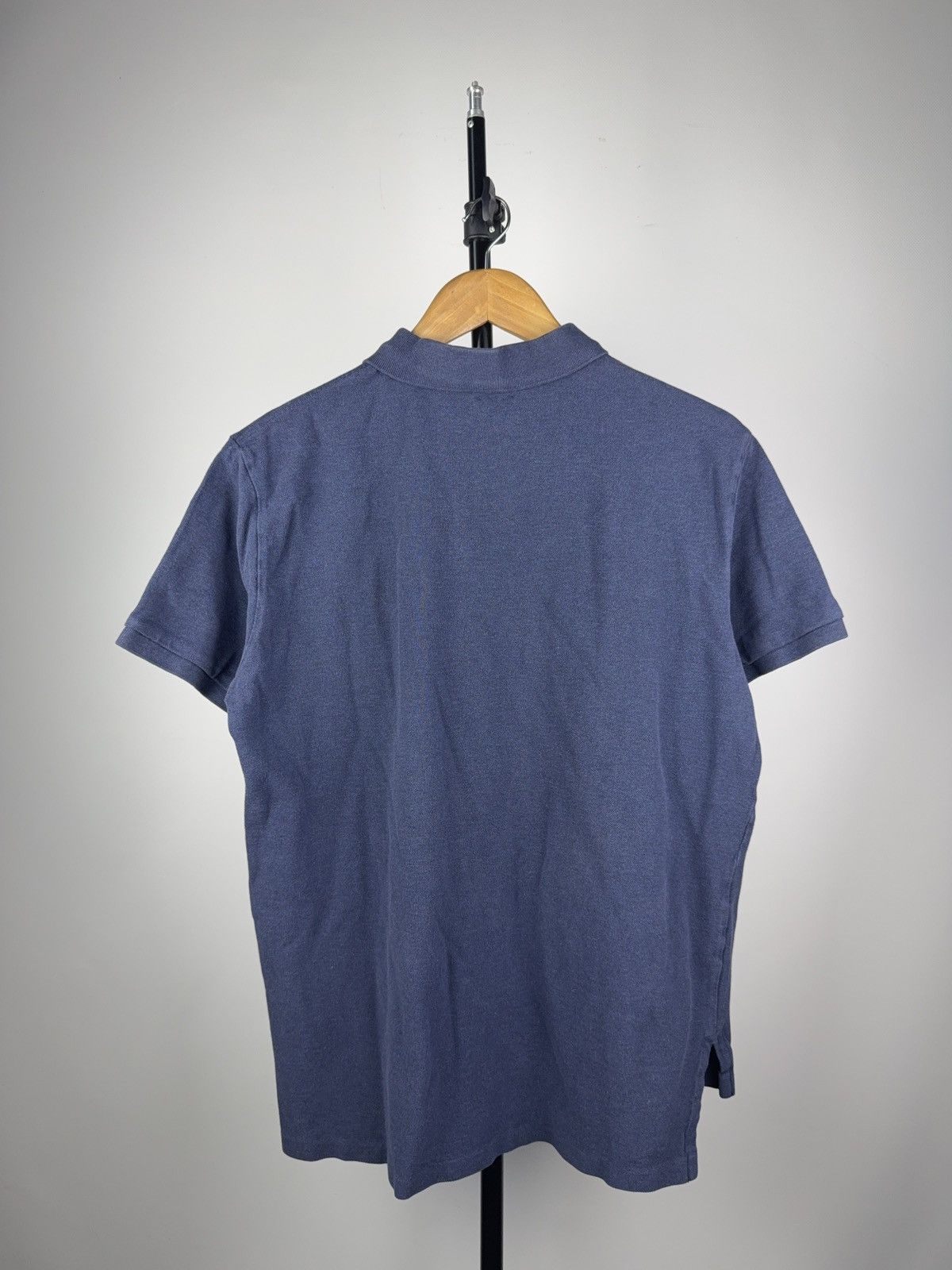 Polo Ralph Lauren Vintage 90s Polo Ralph Lauren Navy Slim Fit Polo Shirt L Size US L / EU 52-54 / 3 - 9 Thumbnail