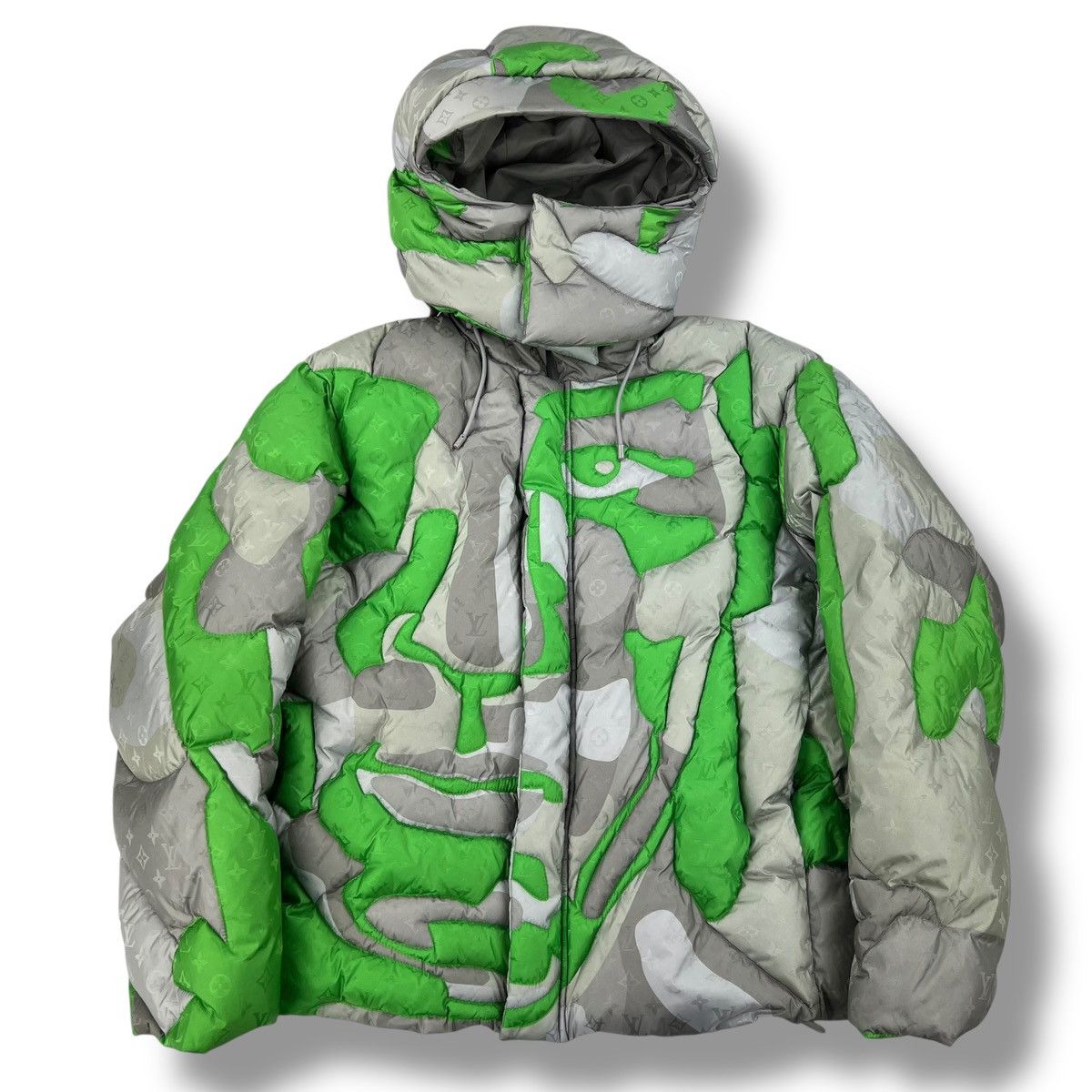 Louis Vuitton Louis Vuitton x Kidsuper Patchwork Puffer Jacket Size US XL / EU 56 / 4 - 2 Thumbnail