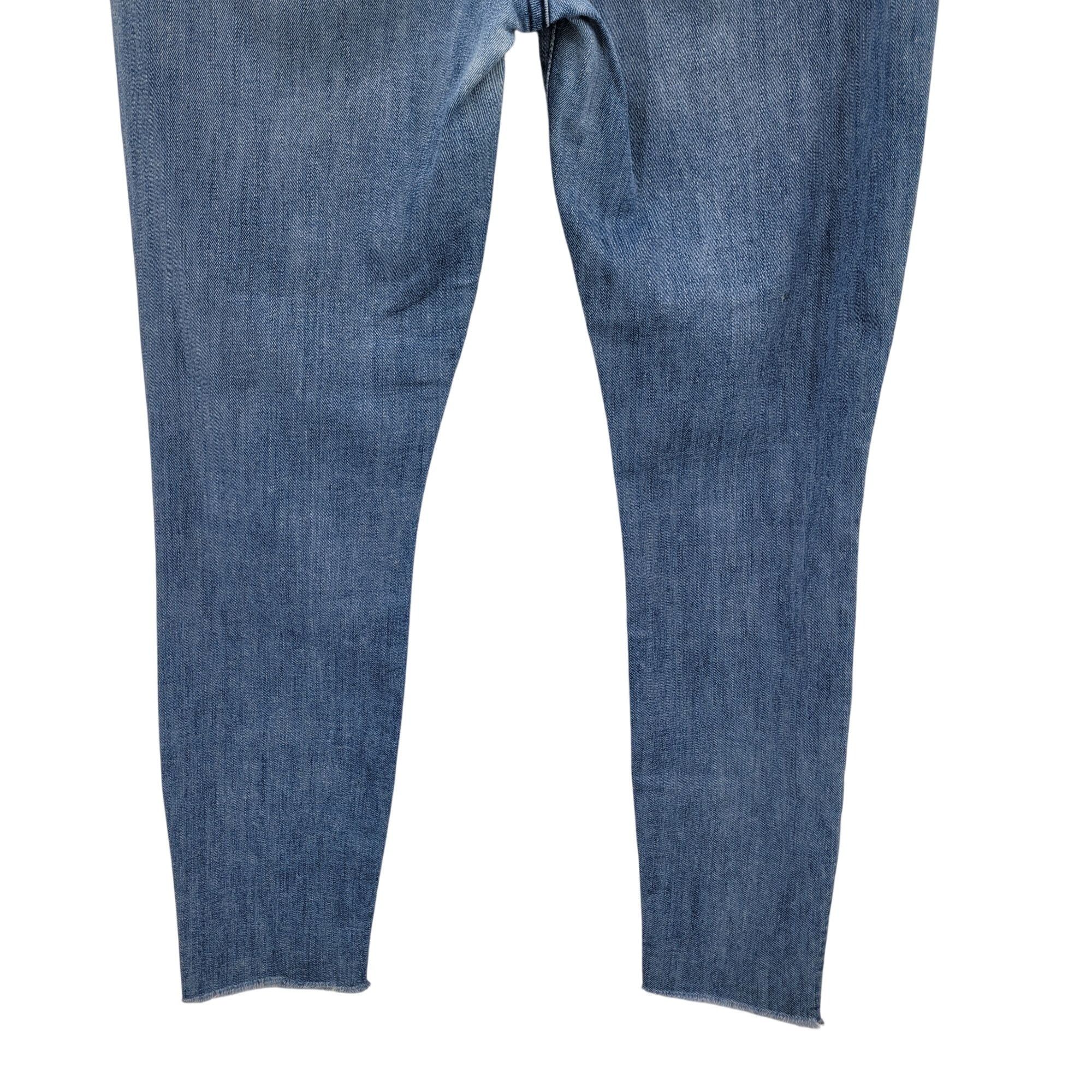 MOTHER Mother The Stunner Ankle Fray Graffiti Girl Jeans 29 Medium Size 29" - 13 Thumbnail
