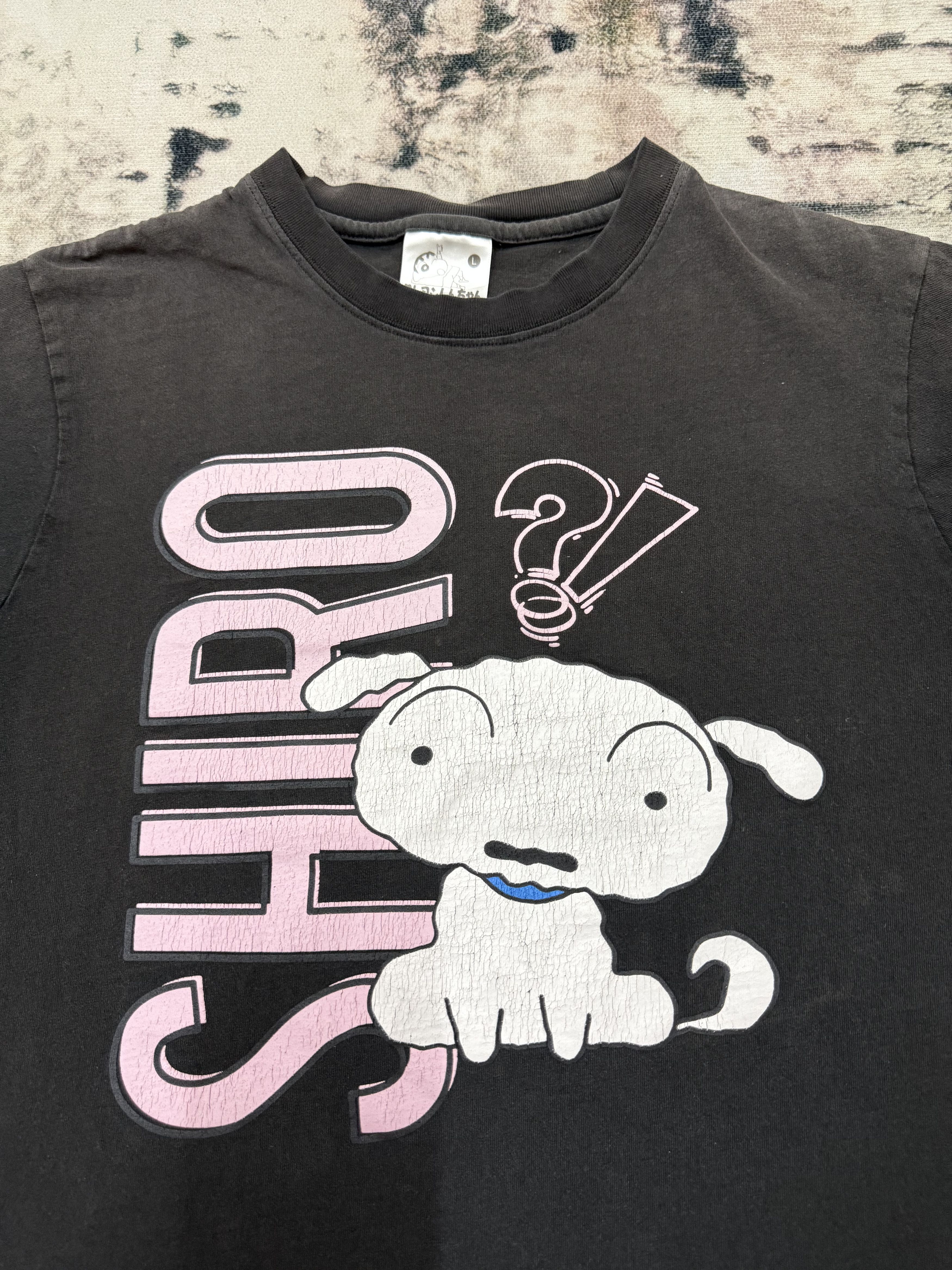 Anime × Vintage Vintage Shin Chan Shiro Japanese Anime Movie Series Tshirt Size S / US 4 / IT 40 - 4 Thumbnail