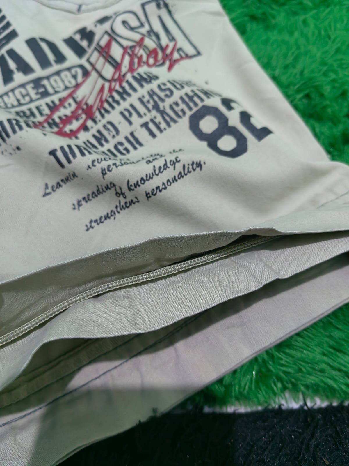 Japanese Brand Multi pocket 3/4 y2k badboy jort pant Size US 31 - 8 Thumbnail