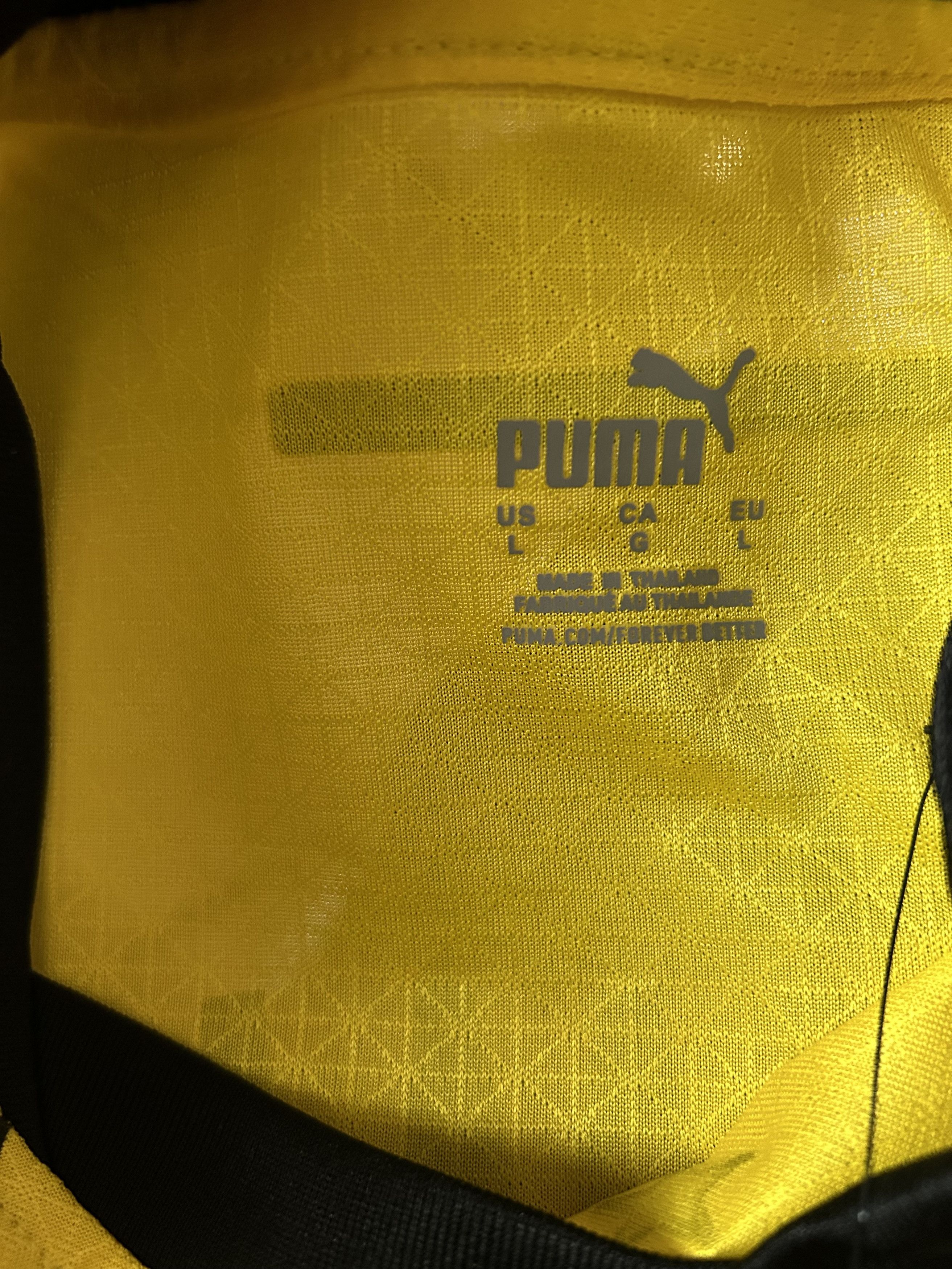 Puma NEW with tags BORUSSIA DORTMUND 2024- 2025 - Puma - L Size US L / EU 52-54 / 3 - 8 Thumbnail