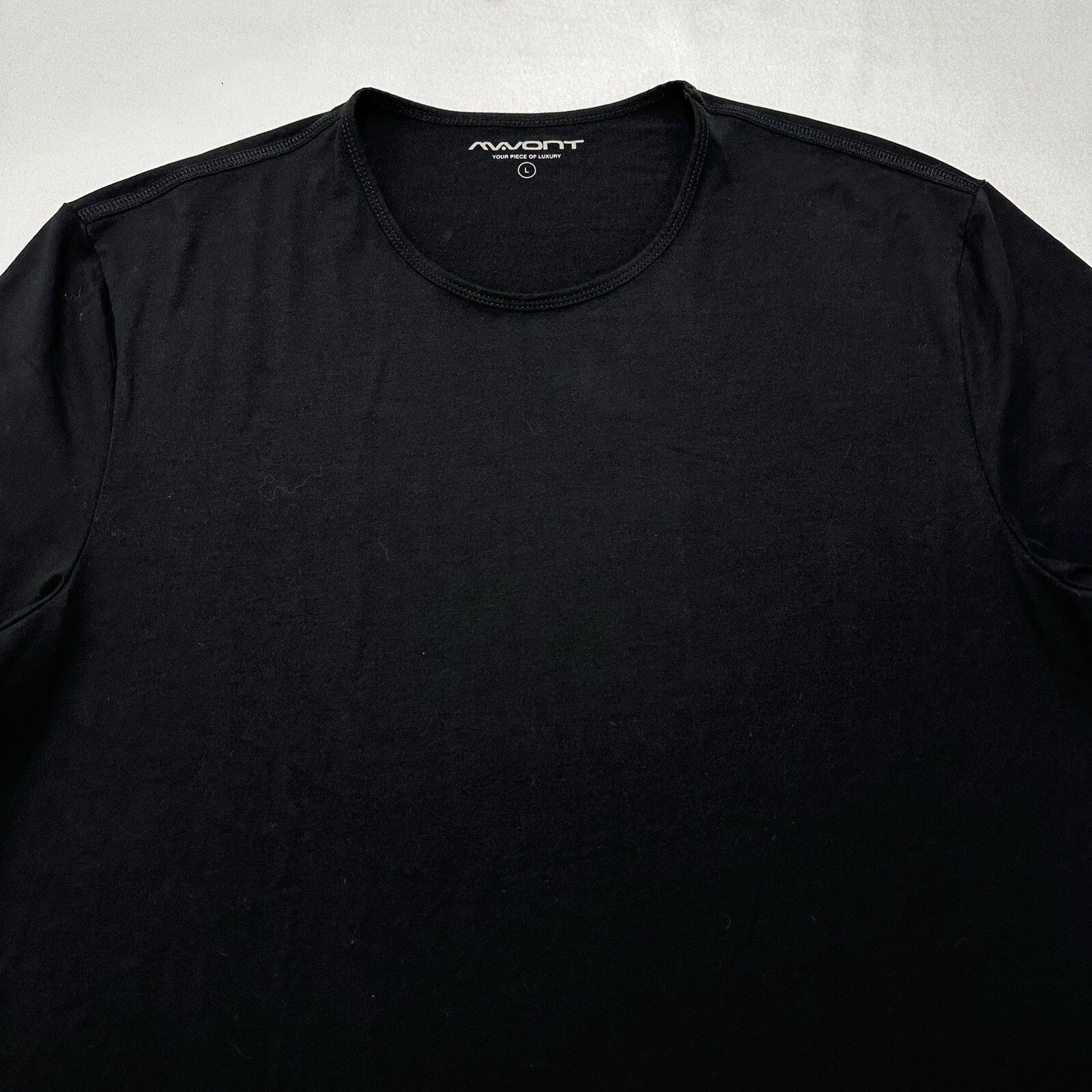 Other Mavont Large Drop-Cut Athletic T Shirt Black Modal Blend Size US L / EU 52-54 / 3 - 2 Thumbnail