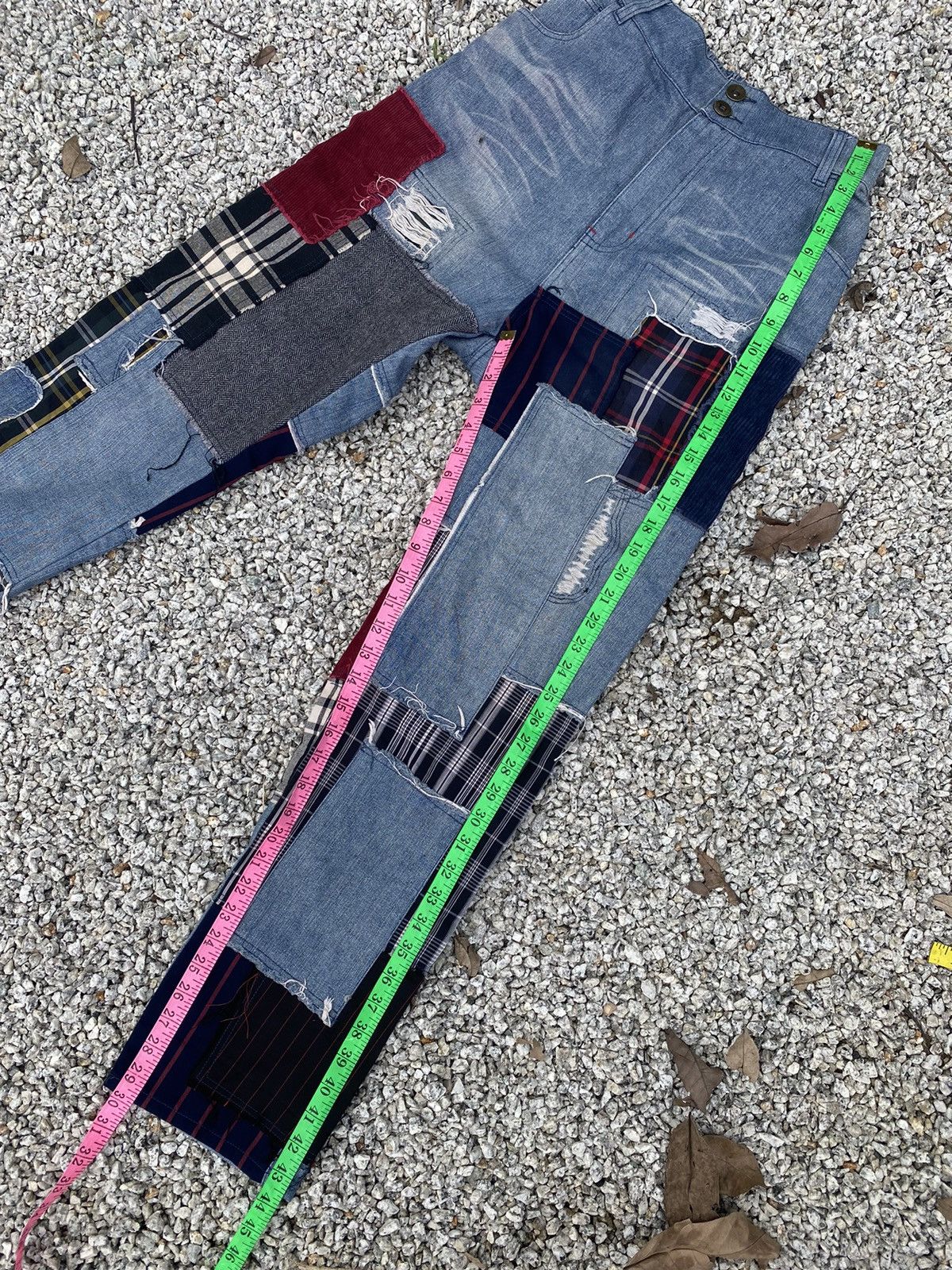 Vintage Vintage Patchwork Kohaku Jeans Pant Size US 33 - 15 Thumbnail