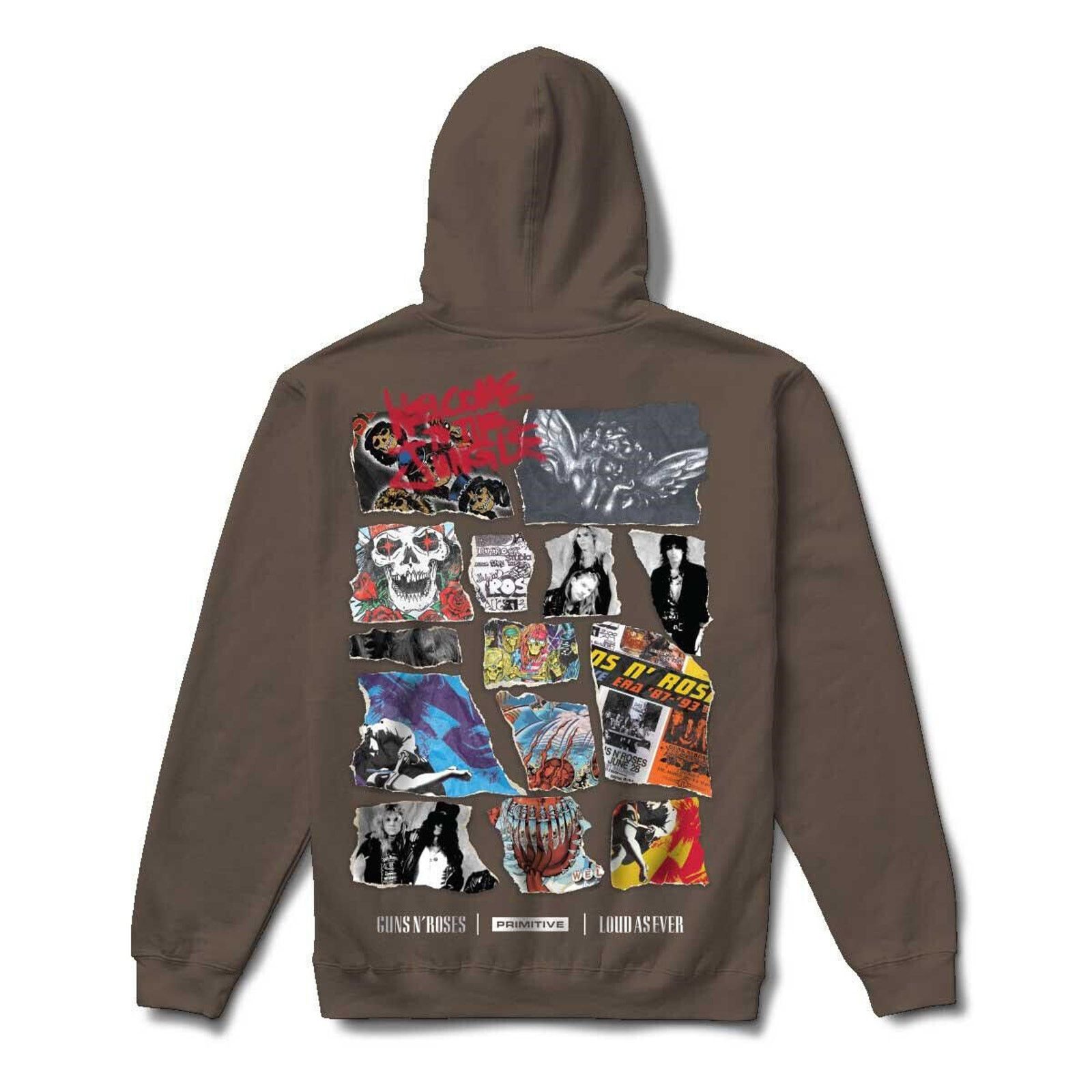 Primitive Primitive Skate X Guns N' Roses Sunset Hoodie Sweatshirt Size US L / EU 52-54 / 3 - 1 Thumbnail