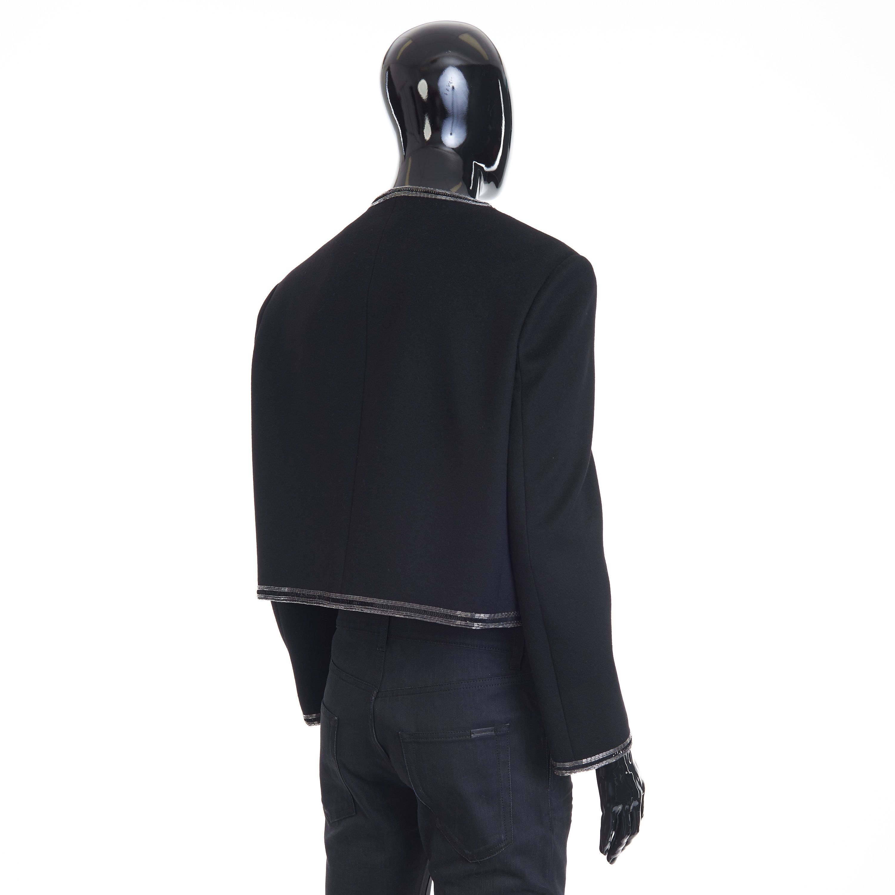 Celine Bow-tie Cardigan With Pearl And Sequin Embroidery Size US S / EU 44-46 / 1 - 5 Thumbnail