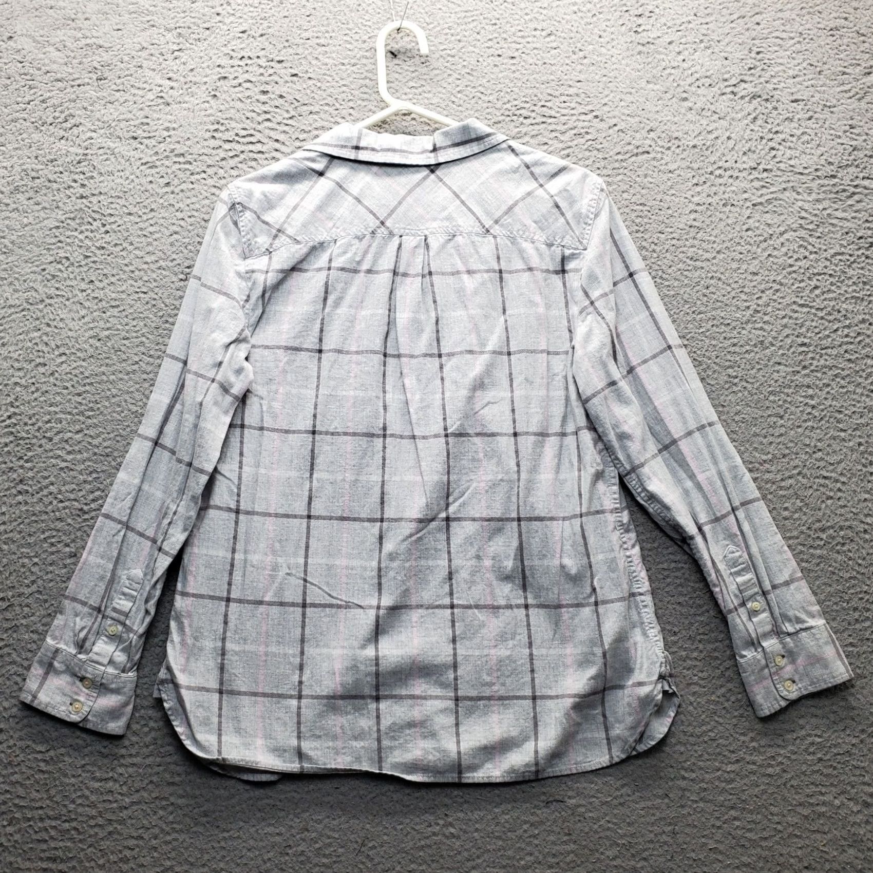 Talbots Talbots Classic Shirt Womens L Multi Plaid Cotton Long Sleeve Button Up 100% Cotton Shirt Womens L Multicolor Plaid Casual Shirt Talbots Button-Up Size L / US 10 / IT 46 - 2 Thumbnail