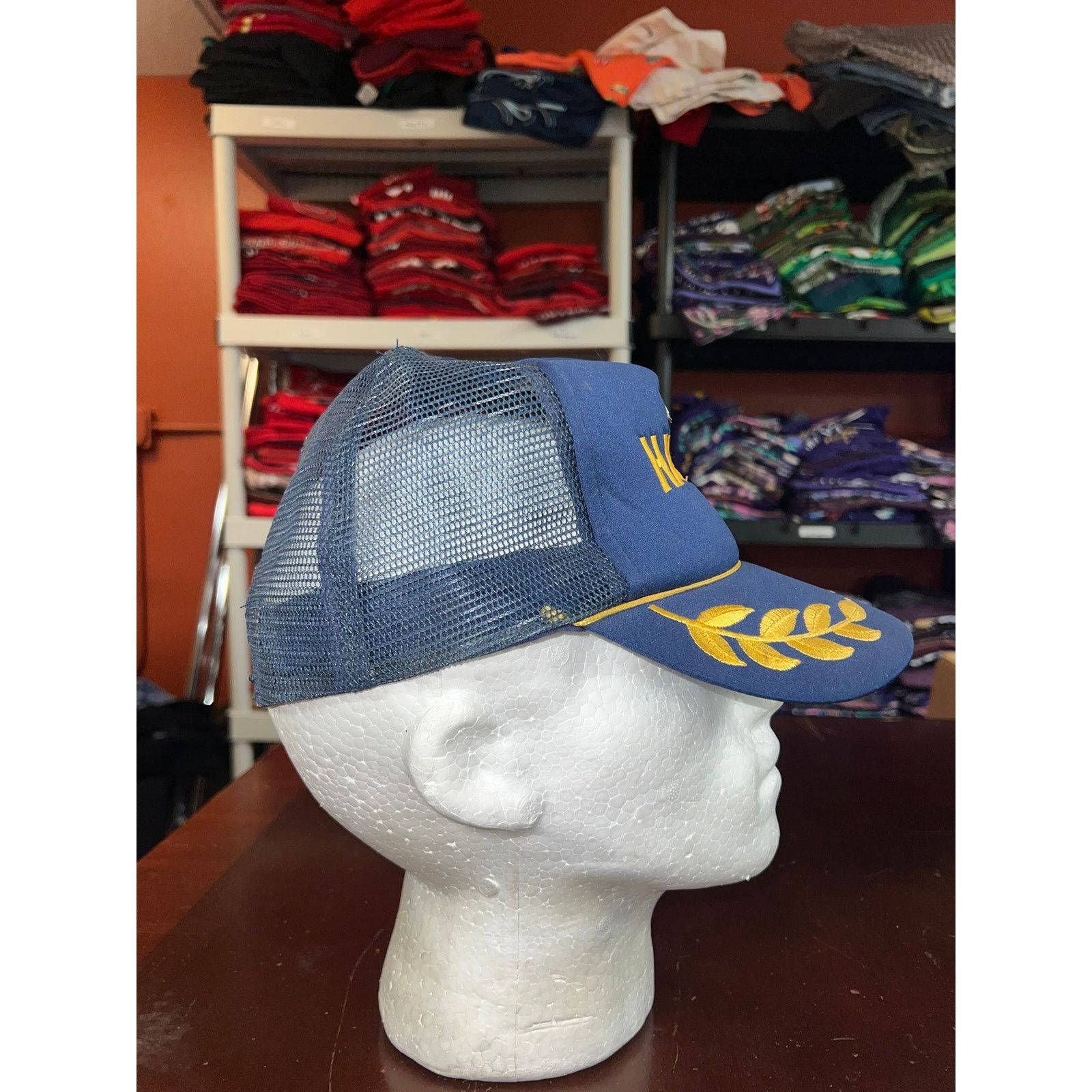 Vintage Vintage Hawaii Trucker Hat Scrambled Eggs Air Force Snapback Size ONE SIZE - 6 Thumbnail