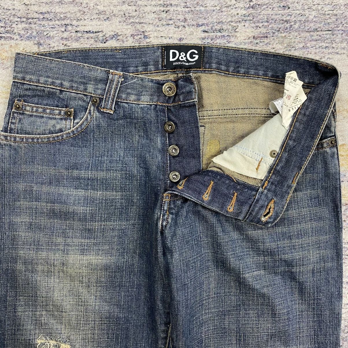 Dolce & Gabbana Dolce and gabbana distressed denim pants Size US 30 / EU 46 - 9 Thumbnail