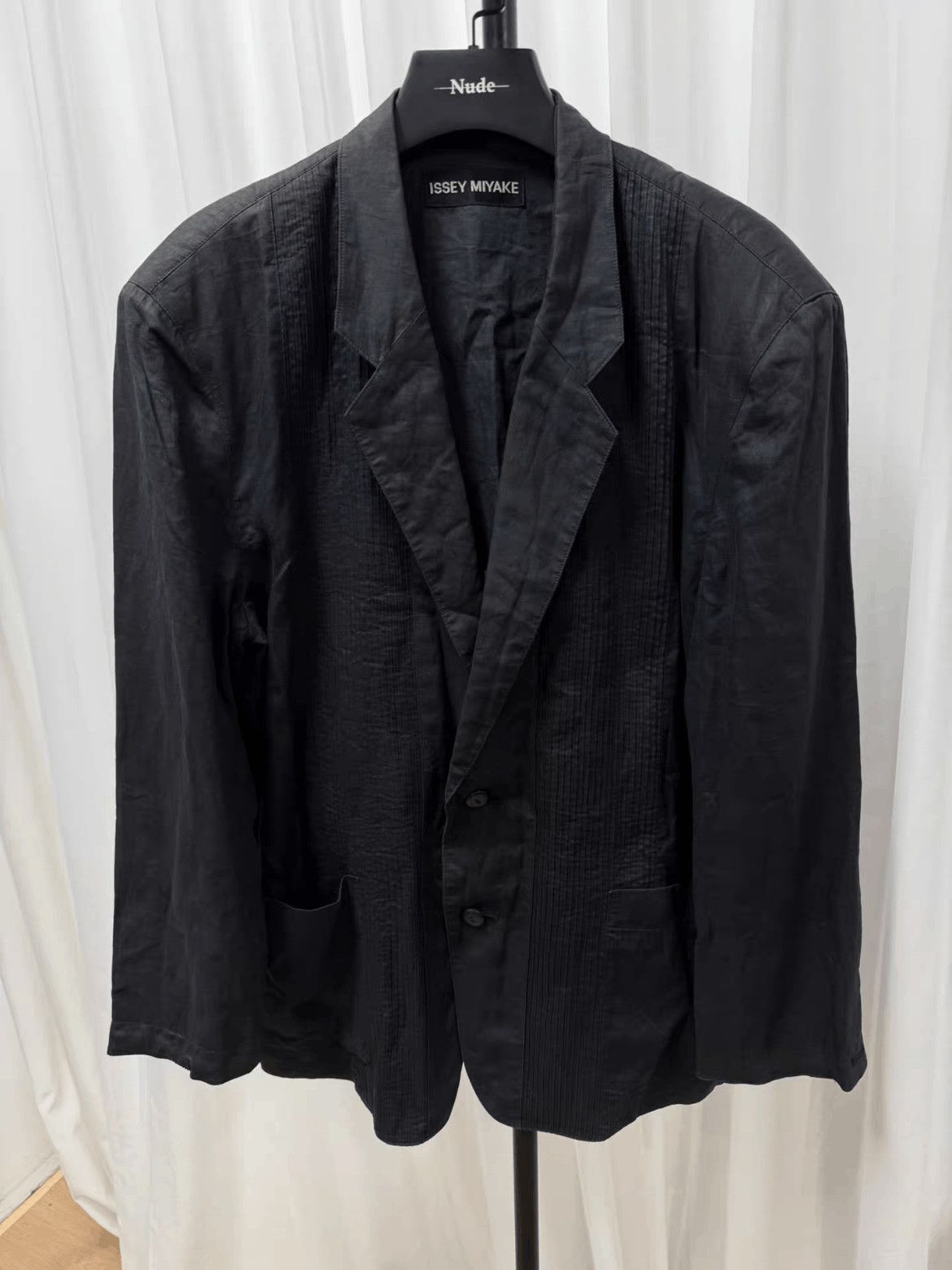 Issey Miyake Issey Miyake Vintage Issey Miyake Men Winkled Jacket-2506 Size US L / EU 52-54 / 3 - 1 Thumbnail