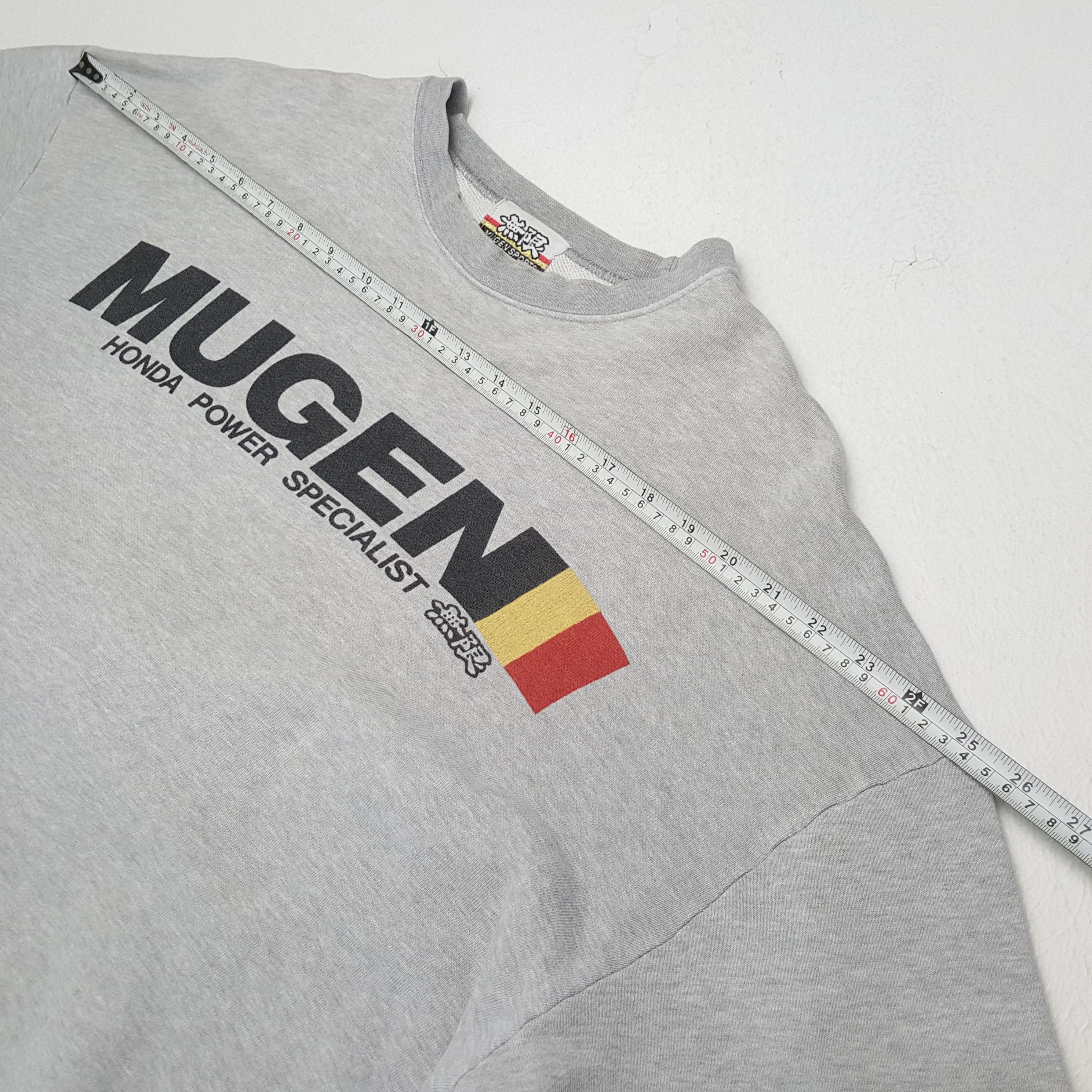 Honda × Japanese Brand Vintage MUGEN HONDA Japanese Racing Sweatshirts Size US L / EU 52-54 / 3 - 4 Thumbnail