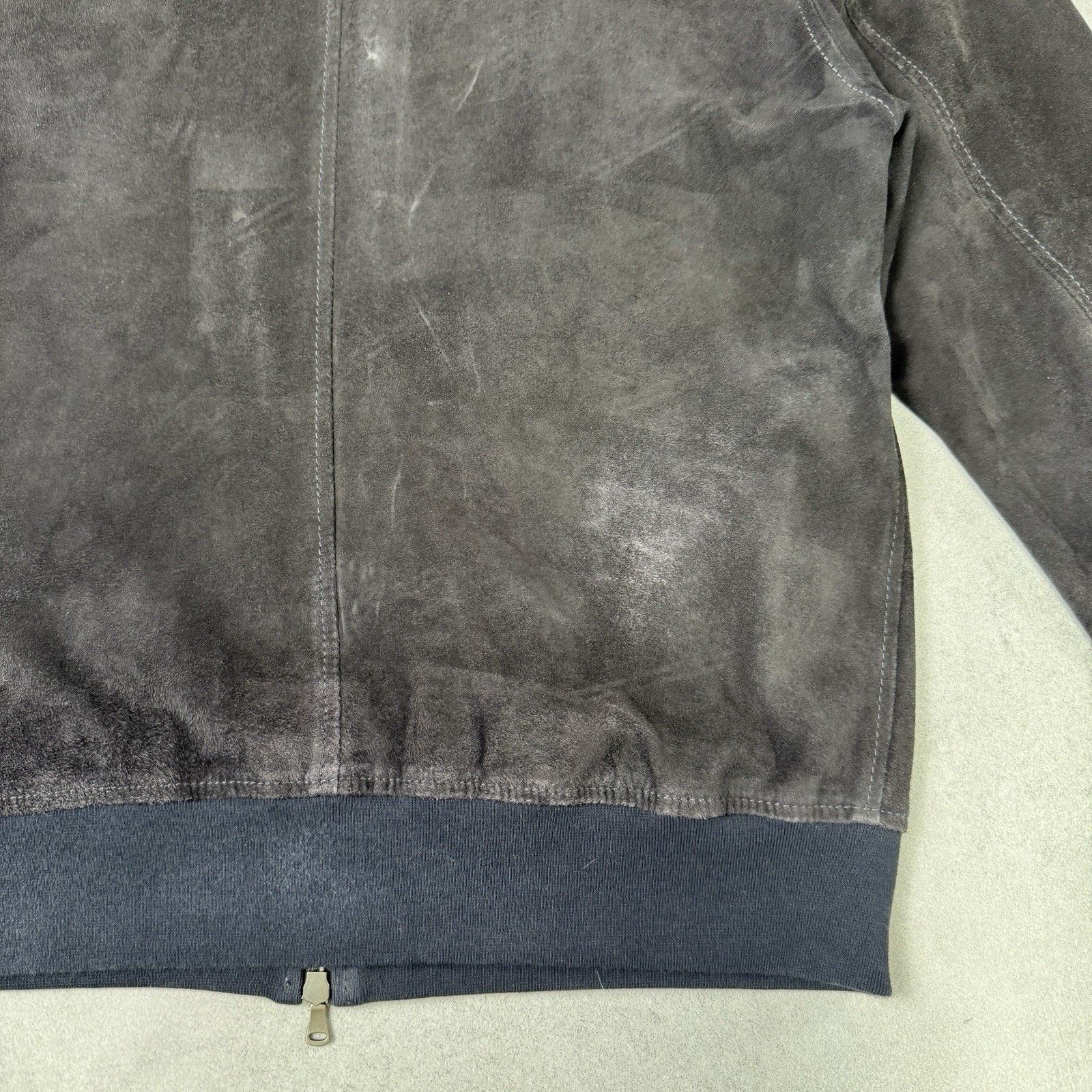 Orciani Orciani Cover Men Suede Blue Jacket Size 52 Men Size US L / EU 52-54 / 3 - 18 Thumbnail