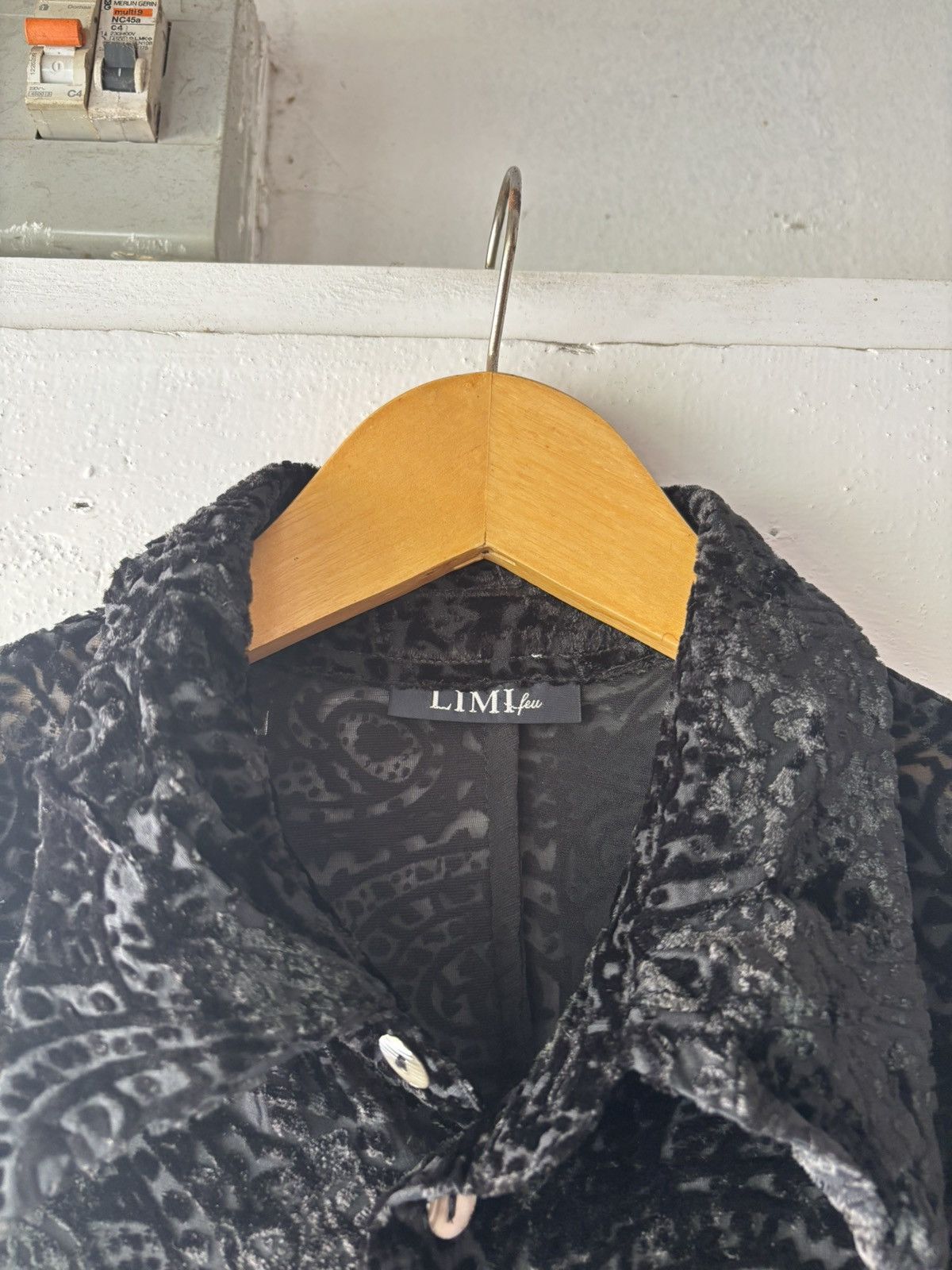 Yohji Yamamoto Yohji Yamamoto Limi Feu Mesh Shirts Size US M / EU 48-50 / 2 - 2 Thumbnail