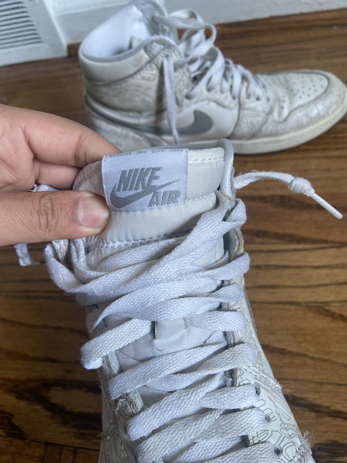 Jordan Brand Air Jordan 1 laser Size US 8.5 / EU 41-42 - 7 Thumbnail