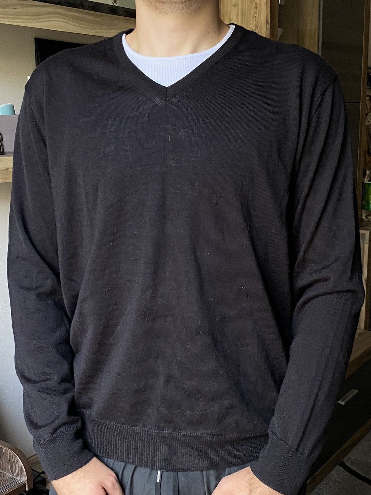 Other 80’s Katharine Hamnett Wool Merino Sweater Size US M / EU 48-50 / 2 - 5 Thumbnail