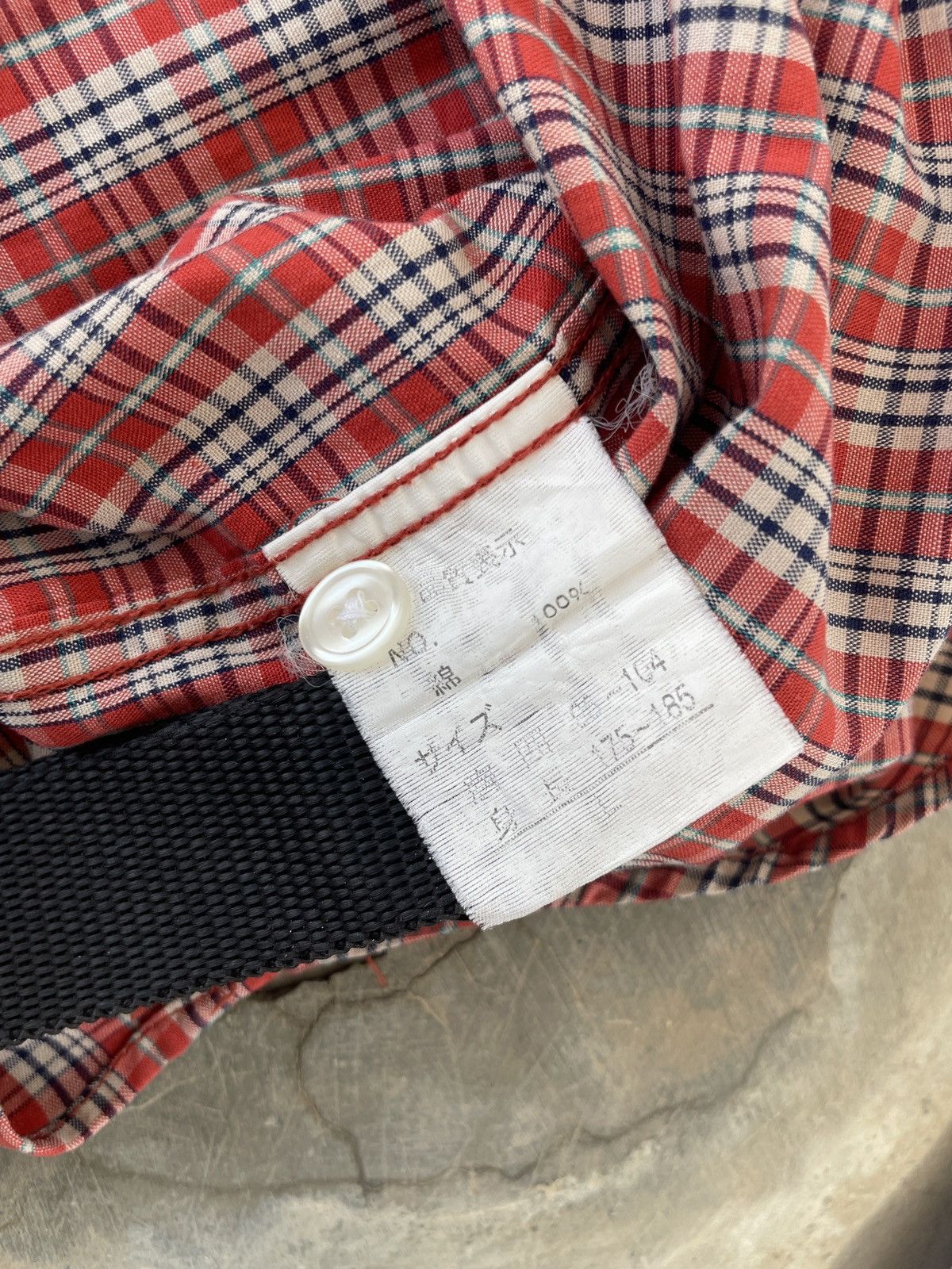 Japanese Brand VTG 90s Piko Hawaii Longboard Wear Red Plaid Chest Pocket Size US L / EU 52-54 / 3 - 10 Thumbnail