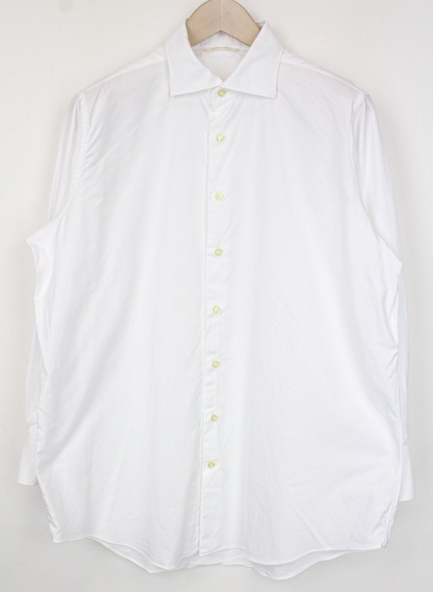 Suitsupply ~M Slim White Cotton Twill 72150 Size US M / EU 48-50 / 2 - 1 Thumbnail