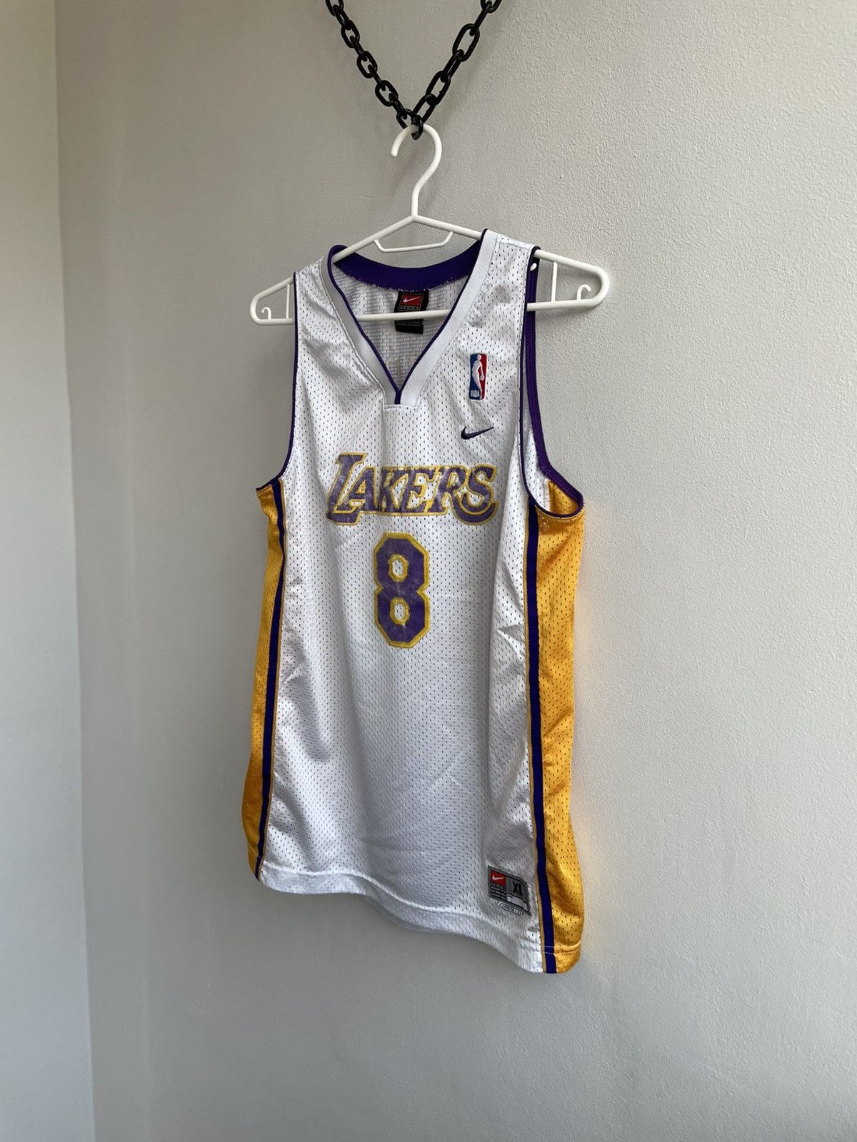 Nike LOS ANGELES LAKERS #8 KOBE BRYANT BASKETBAL NBA SHIRT JERSEY Size US XL / EU 56 / 4 - 2 Thumbnail