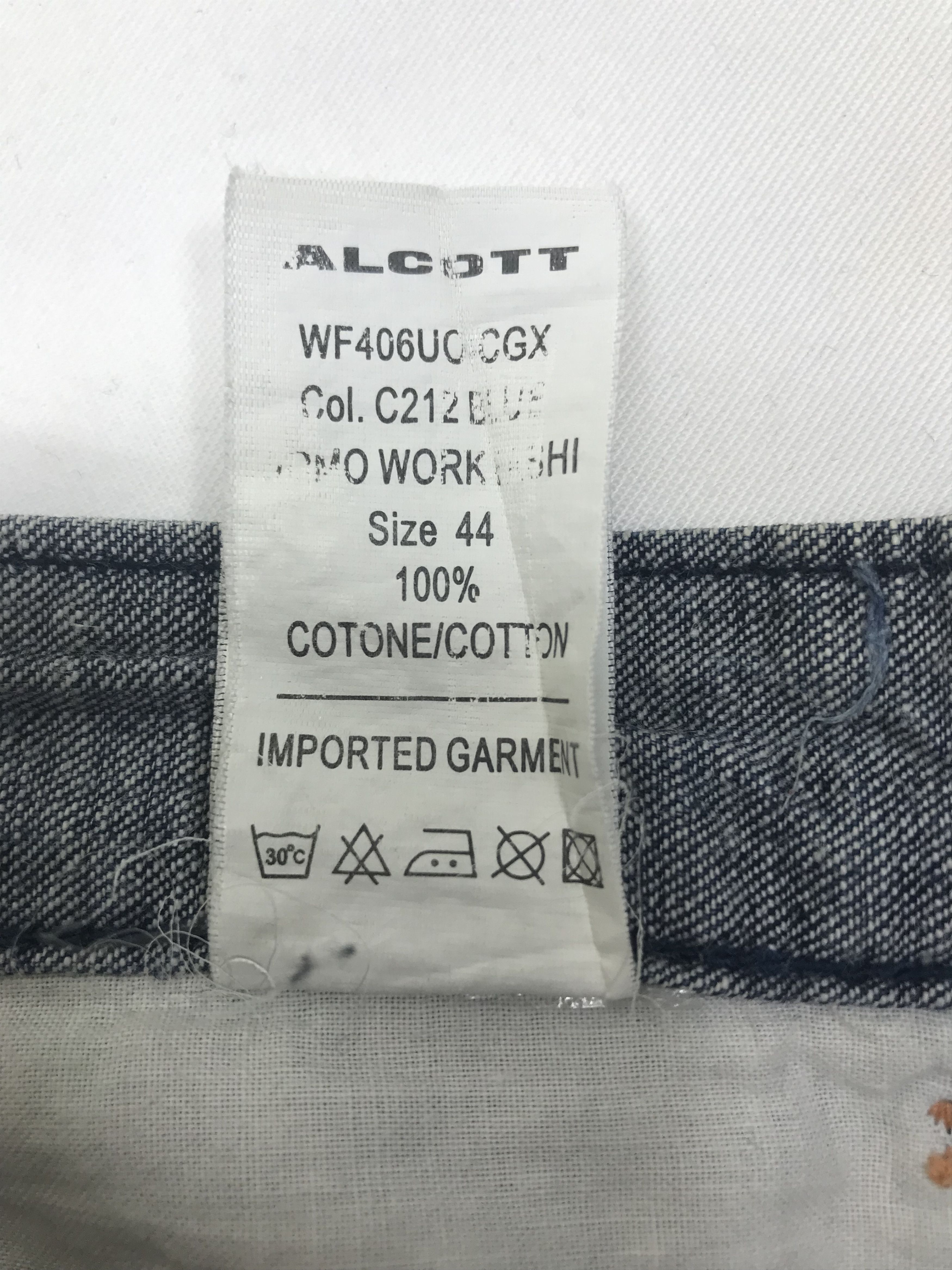 Japanese Brand Vintage Japanese Alcott Multi Pocket Cargo Baggy Jeans Size US 32 / EU 48 - 14 Thumbnail