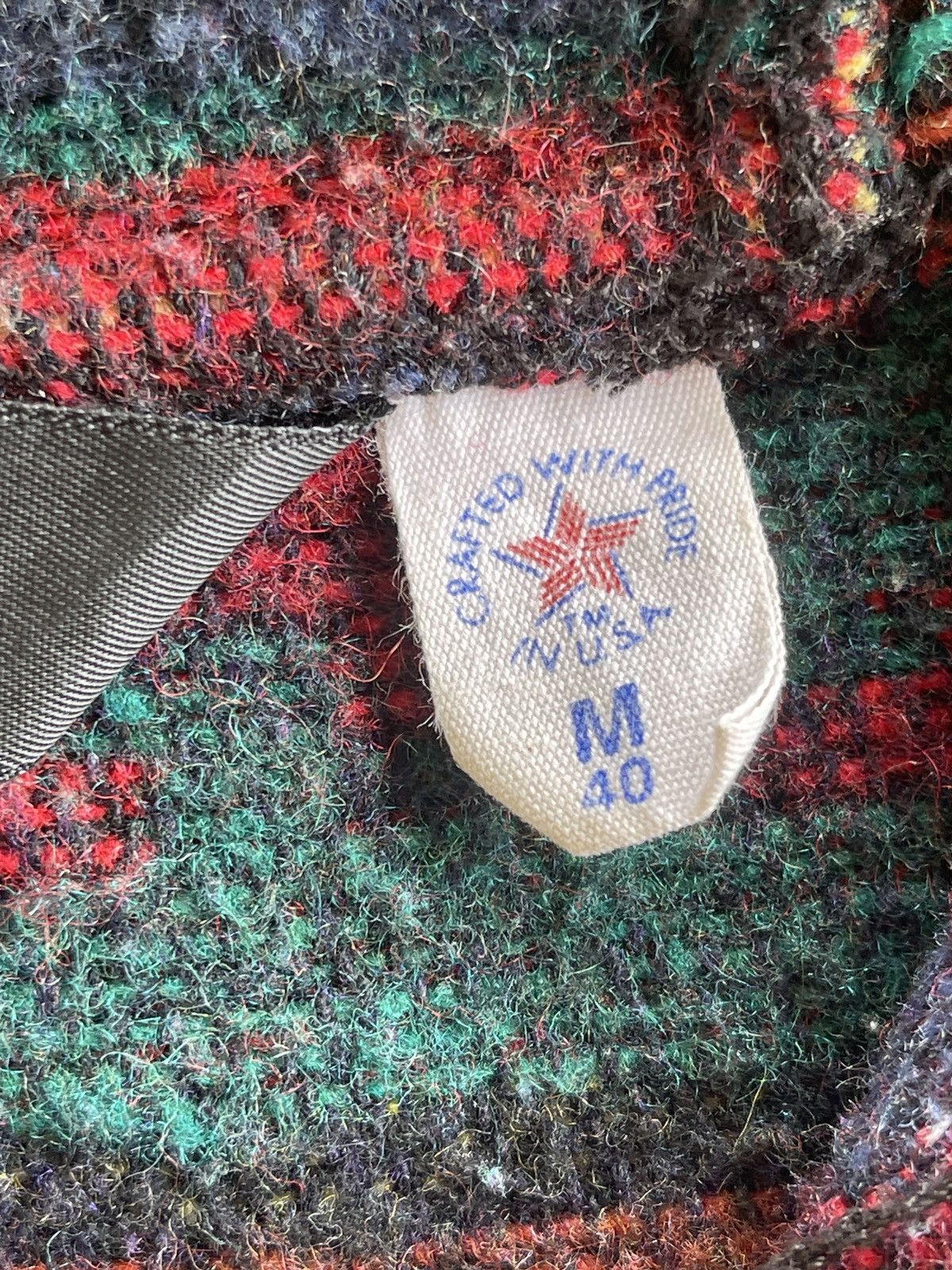 Vintage Vintage Aztec USA Hooded Jacket Size US M / EU 48-50 / 2 - 7 Thumbnail