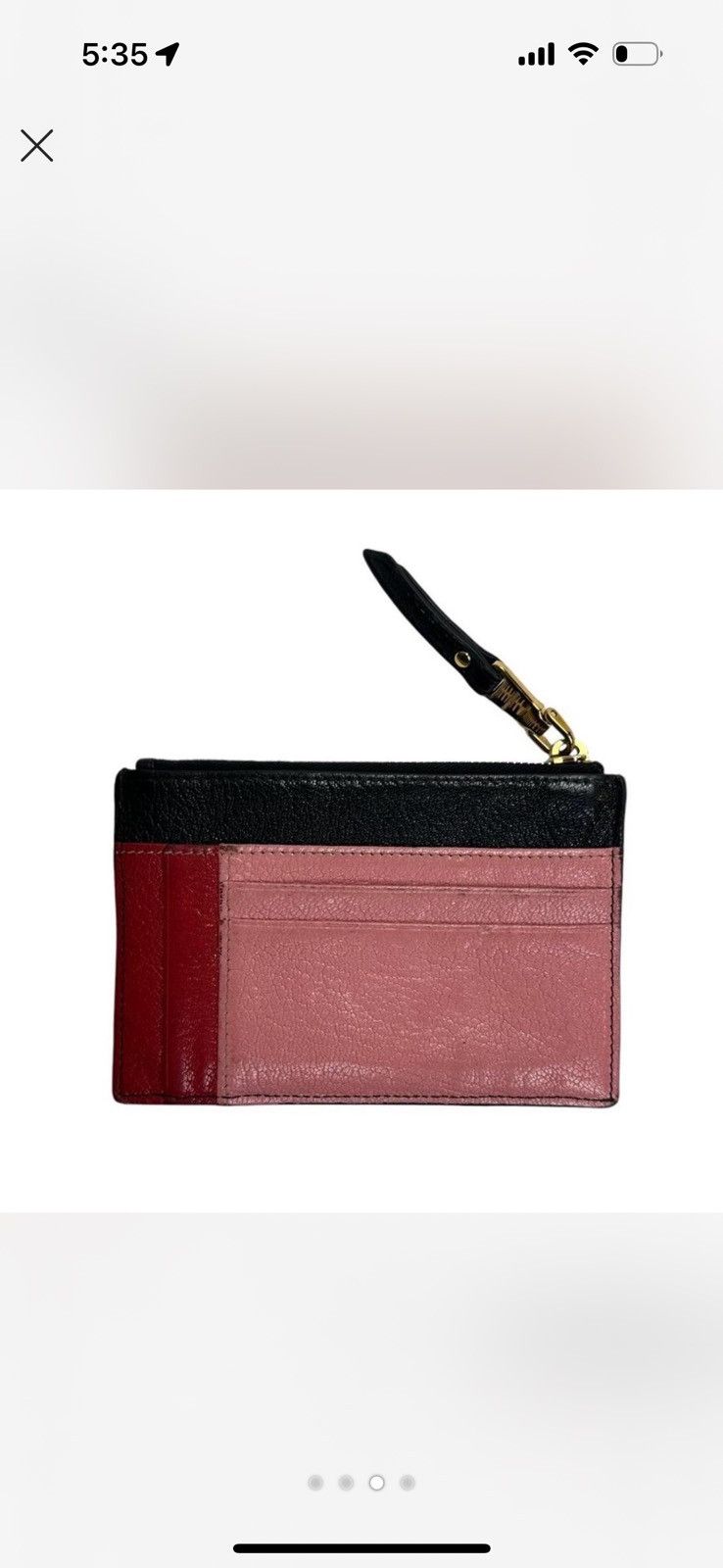 Miu Miu Miu miu wallet cardholder Size ONE SIZE - 3 Thumbnail