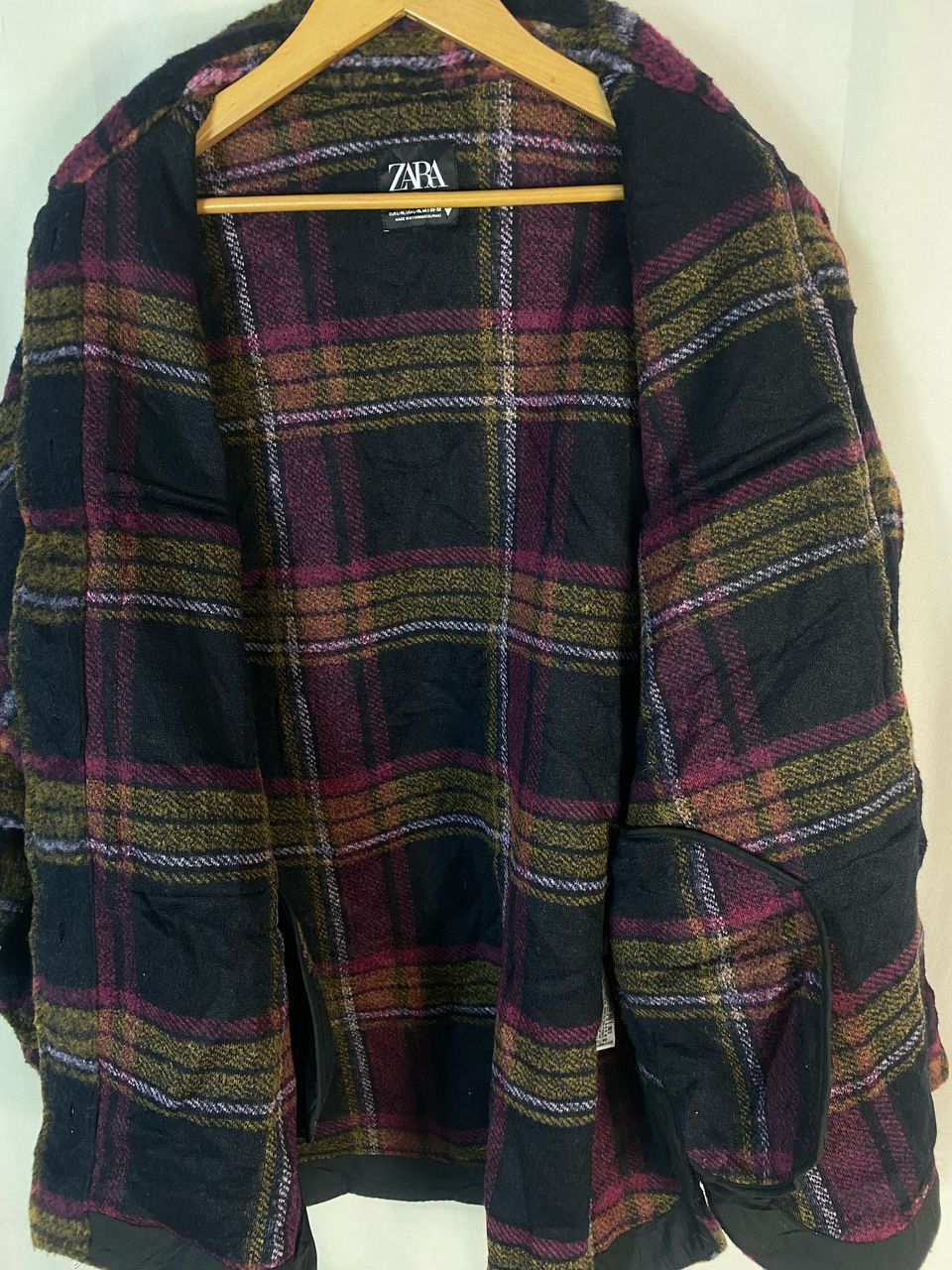 Zara Unisex🔥 Zara button up wool jacket Size L / US 10 / IT 46 - 5 Thumbnail