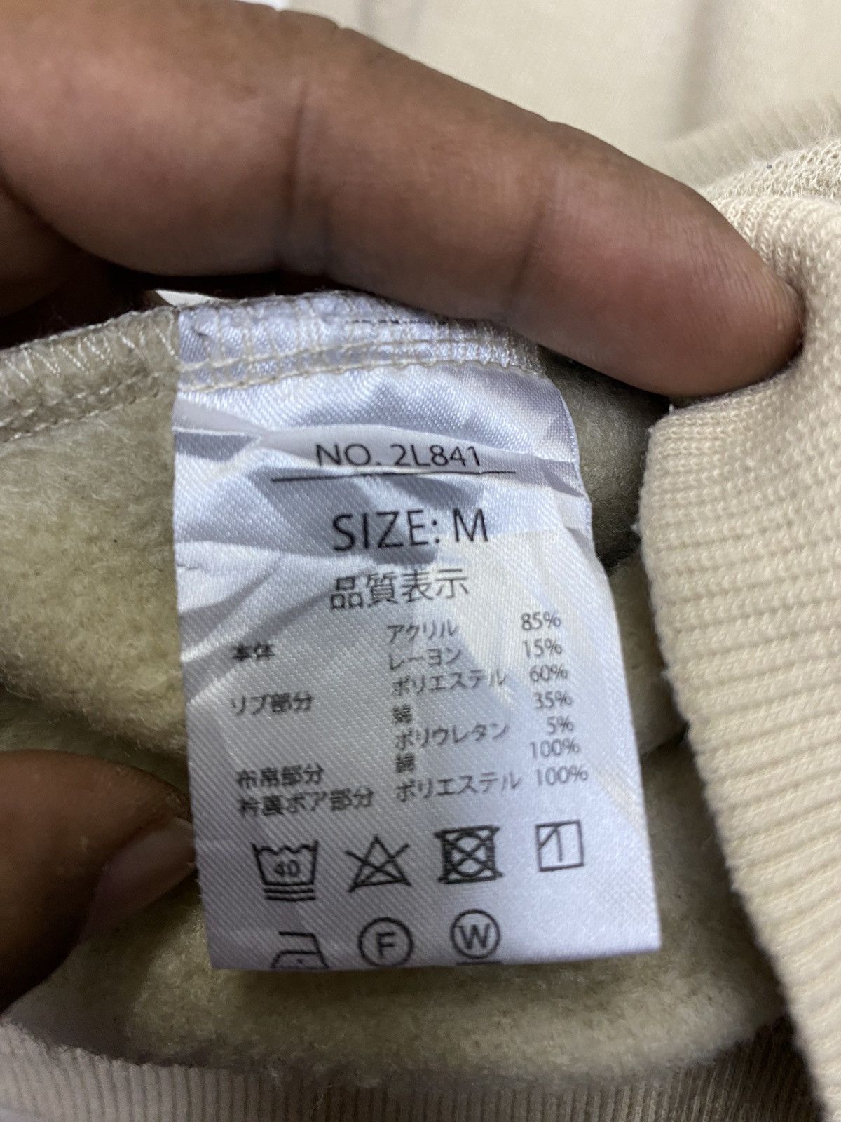 Japanese Brand × Kansai Yamamoto × Vintage KANSAI YAMAMOTO Sweater Half Zip Long Sleeve Size US M / EU 48-50 / 2 - 12 Thumbnail