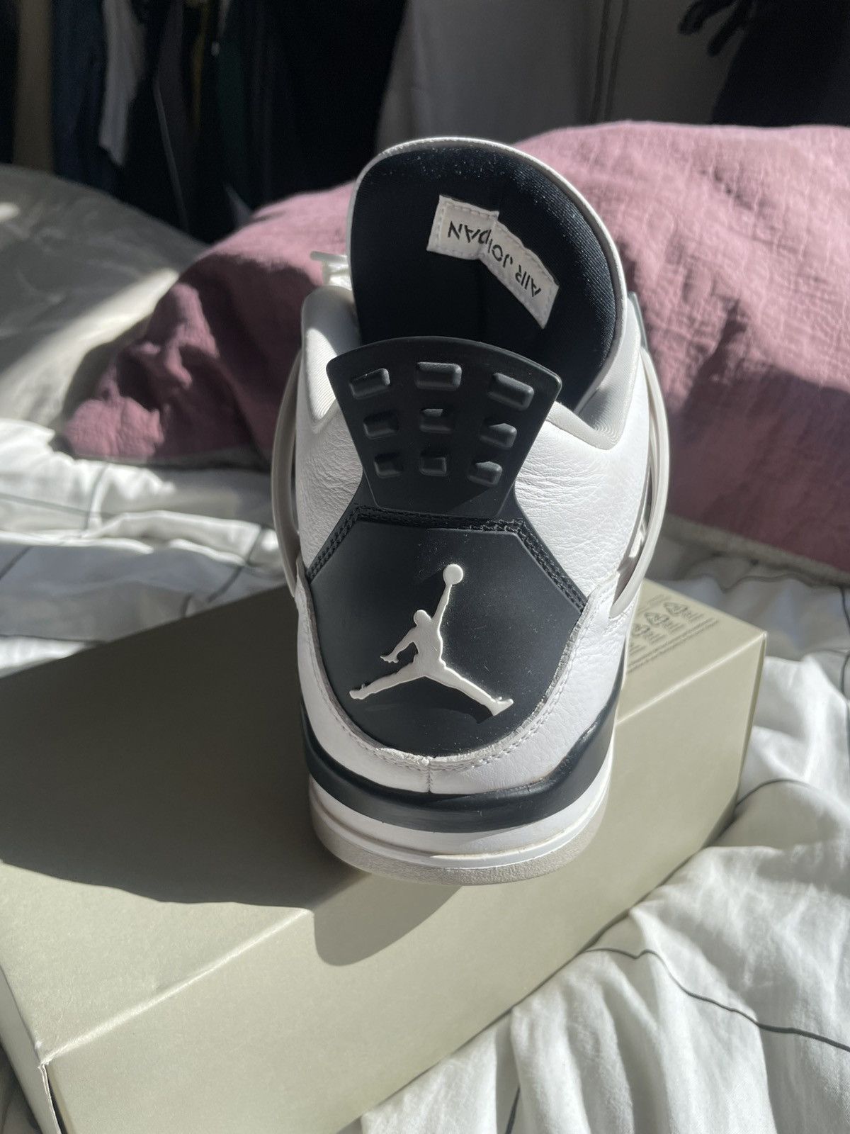 Jordan Brand Jordan 4 Black military Size US 12 / EU 45 - 14 Thumbnail