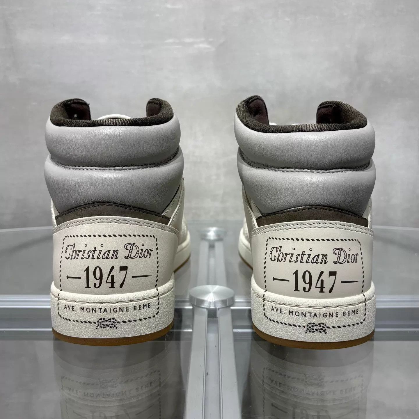 Dior Dior 1947 Series High-Top Sneaker 43.5 YH25003 Size US 10.5 / EU 43-44 - 6 Thumbnail