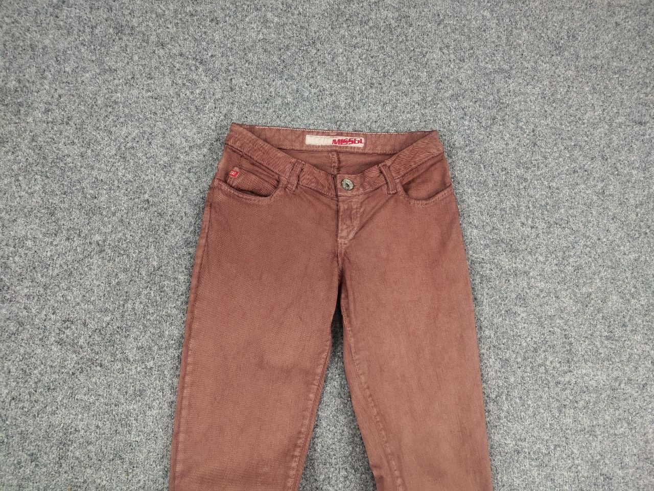 Miss Sixty Vintage Miss Sixty Y2K Style Flared Denim brown Jeans Size 24" / US 00 / IT 34 - 7 Thumbnail