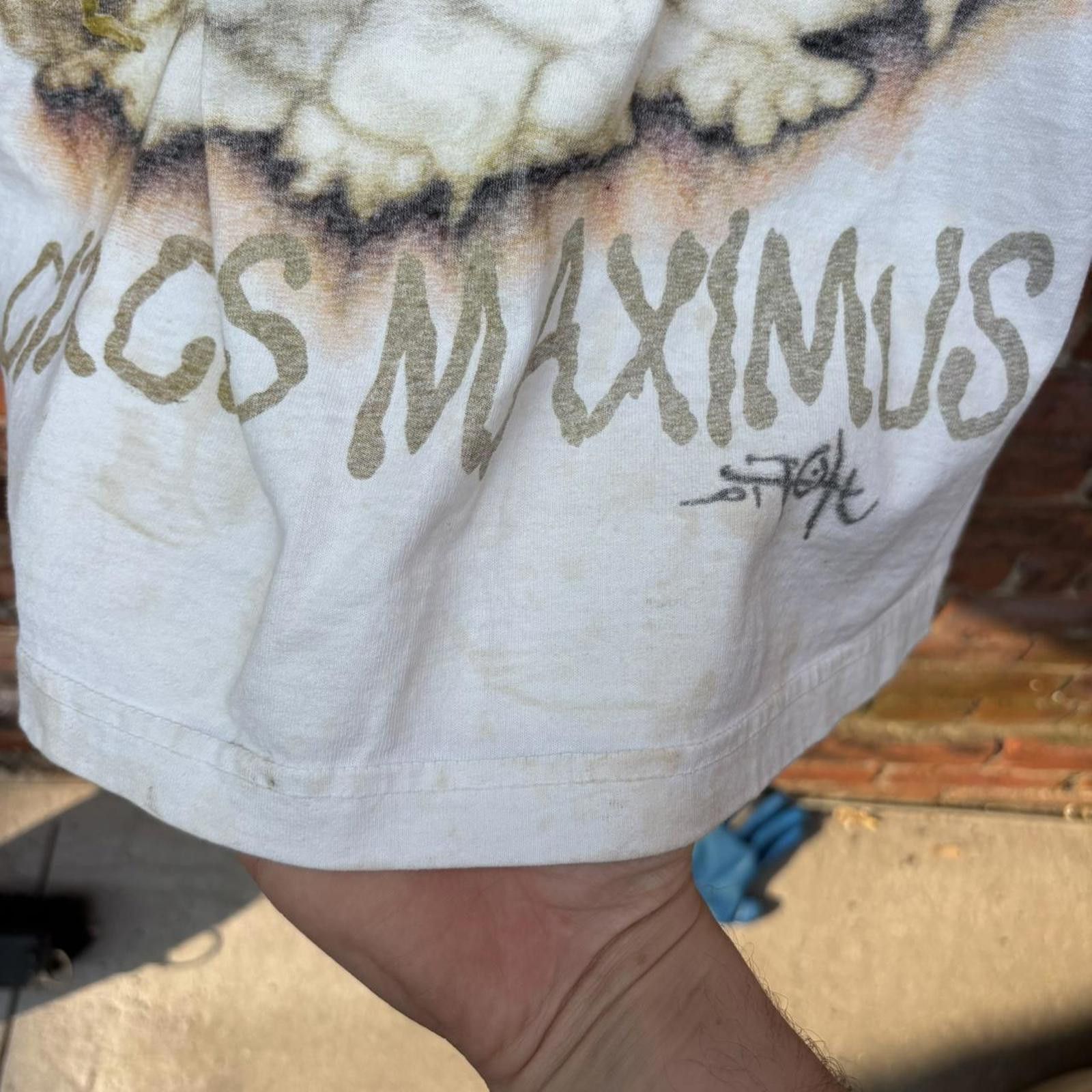 Travis Scott Travis Scott circus Maximus skitzo skeleton tour t shirt L Size US L / EU 52-54 / 3 - 5 Thumbnail