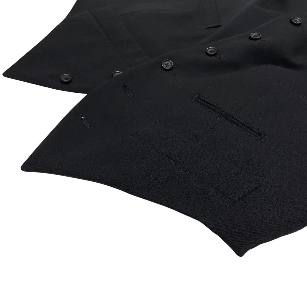Yohji Yamamoto Yohji Yamamoto pour homme/ AW22 Stand Collar V-Neck Vest Size US M / EU 48-50 / 2 - 5 Thumbnail