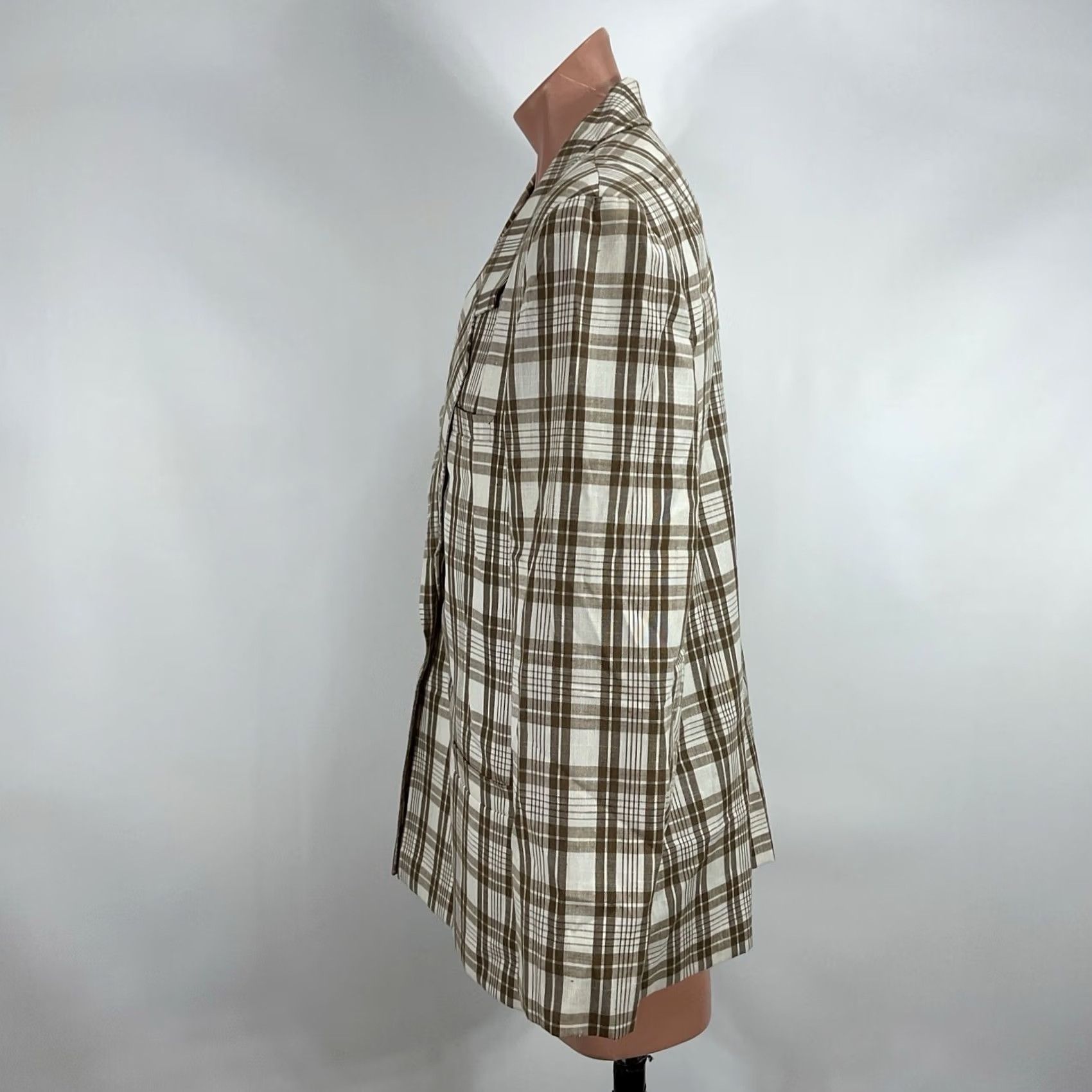 Pendleton VTG Country Sophisticates Pendleton Plaid Blazer Jacket PLUS 20W Tall Checker Size 3XL / US 20-22 - 6 Thumbnail