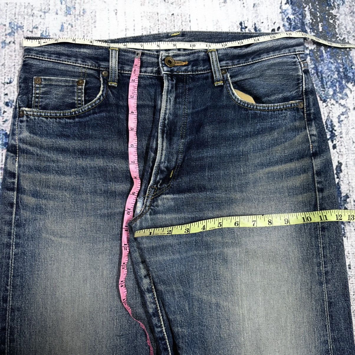 Edwin RARE 90s EDWIN 505XX DISTRESSED SELVEDGE REDLINE DENIM JEANS Size US 34 / EU 50 - 21 Thumbnail