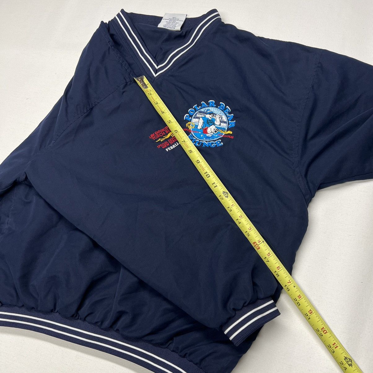 Other VTG Special Olympics Jacket Blue Pullover Polar Bear Plunge Size US L / EU 52-54 / 3 - 17 Thumbnail