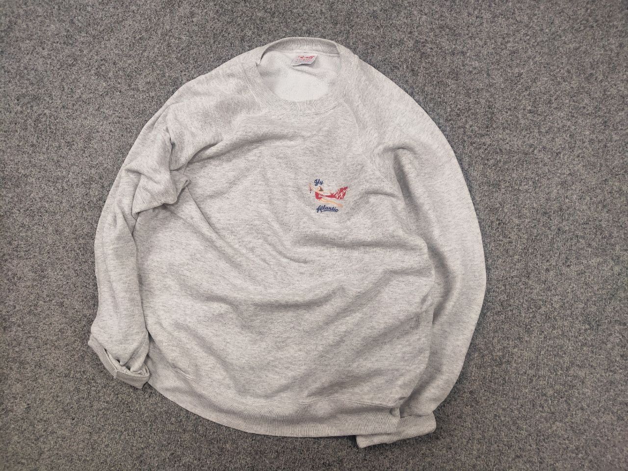 Vintage Rare Vintage Virgin Fly Atlantic sweatshirt princess Diana Size US M / EU 48-50 / 2 - 5 Thumbnail