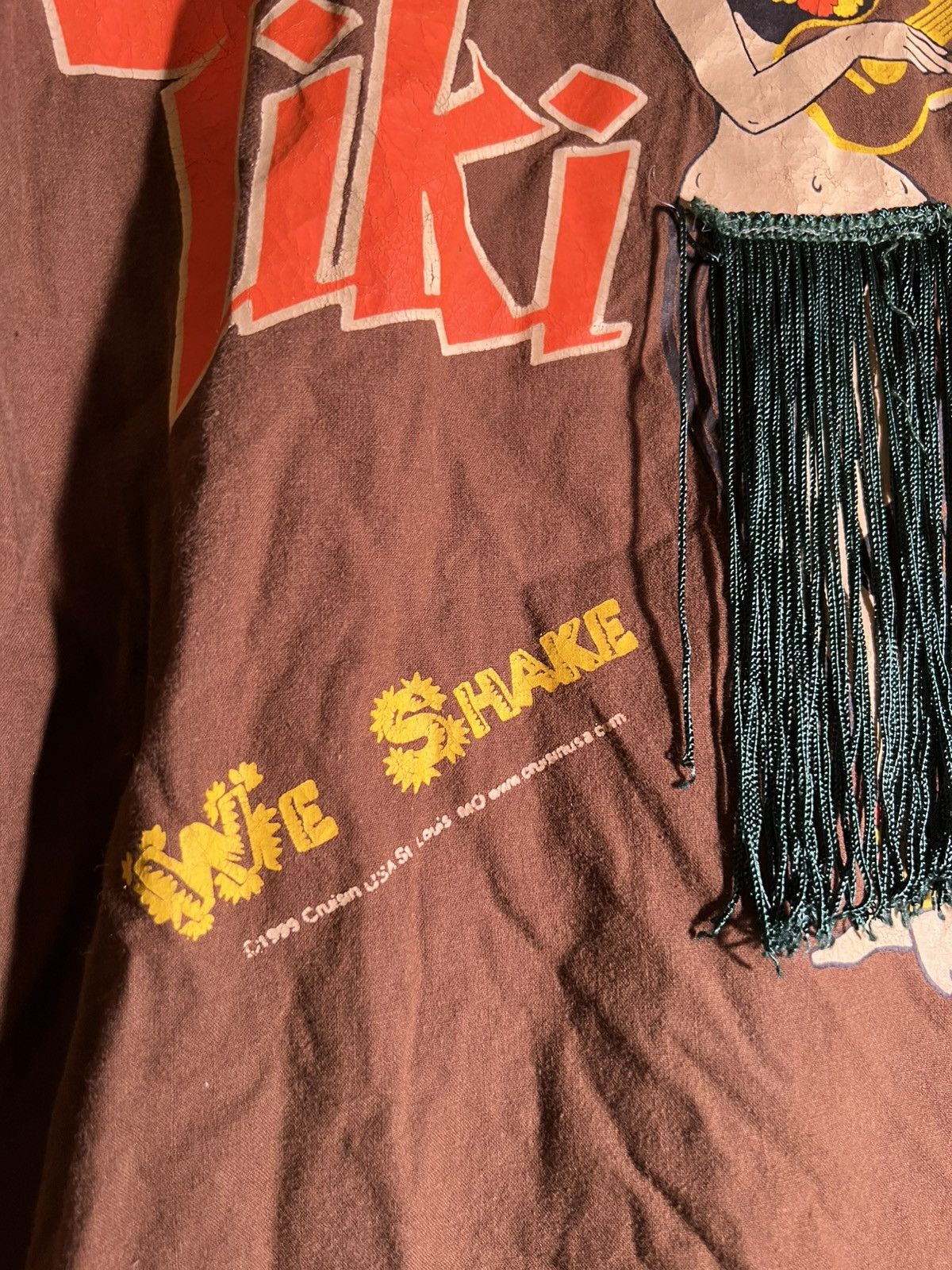 Vintage 90’s 2000’s VTG Vintage Tiki Lounge Hawaiian Hula Girl Shirt Size US XXL / EU 58 / 5 - 6 Thumbnail