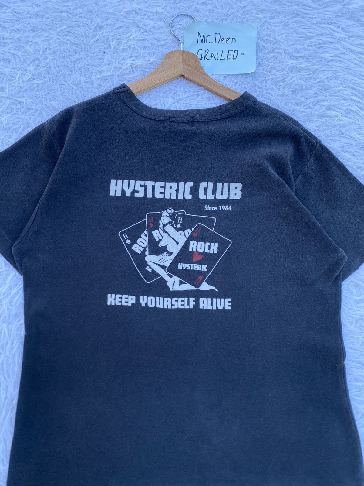 Hysteric Glamour Rare Hysteric Glamour Hysteric Club Tshirt Size US M / EU 48-50 / 2 - 1 Thumbnail
