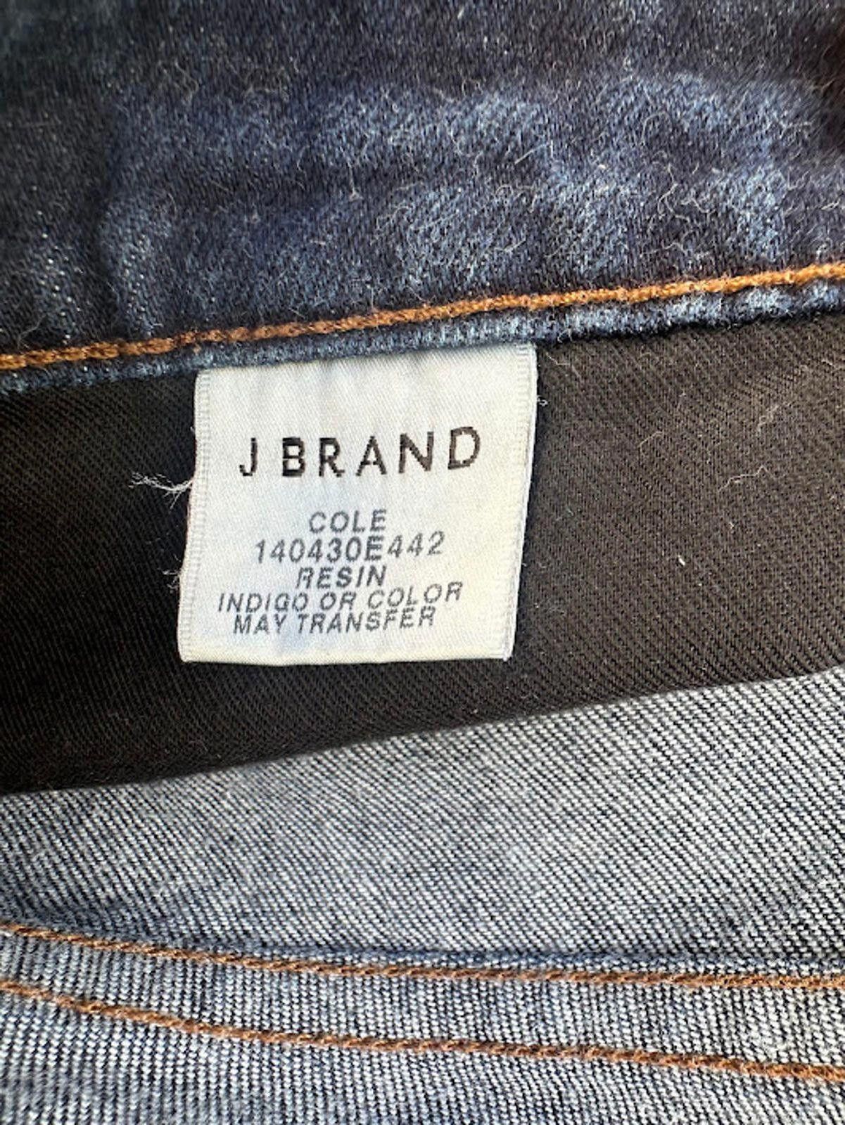 J Brand J Brand Resin Coated Jeans 36x32 Slim Dark Size US 36 / EU 52 - 3 Thumbnail