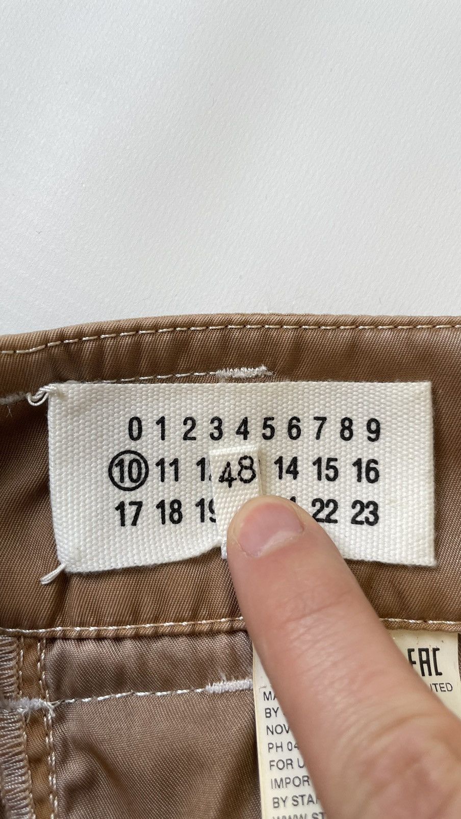 Maison Margiela Sample Over Dyed Nylon Cargo Trousers Size US 32 / EU 48 - 9 Thumbnail