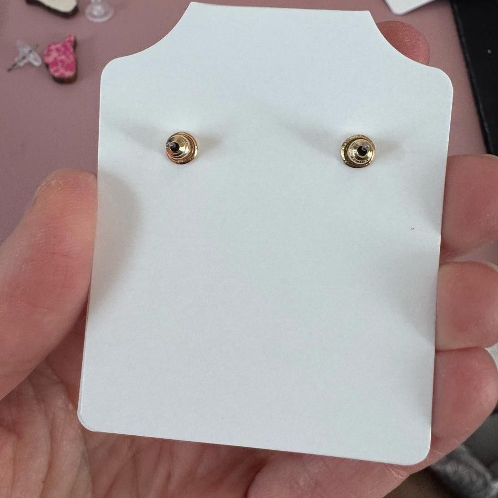 Designer Polymer clay rose drop earrings Size ONE SIZE - 2 Thumbnail