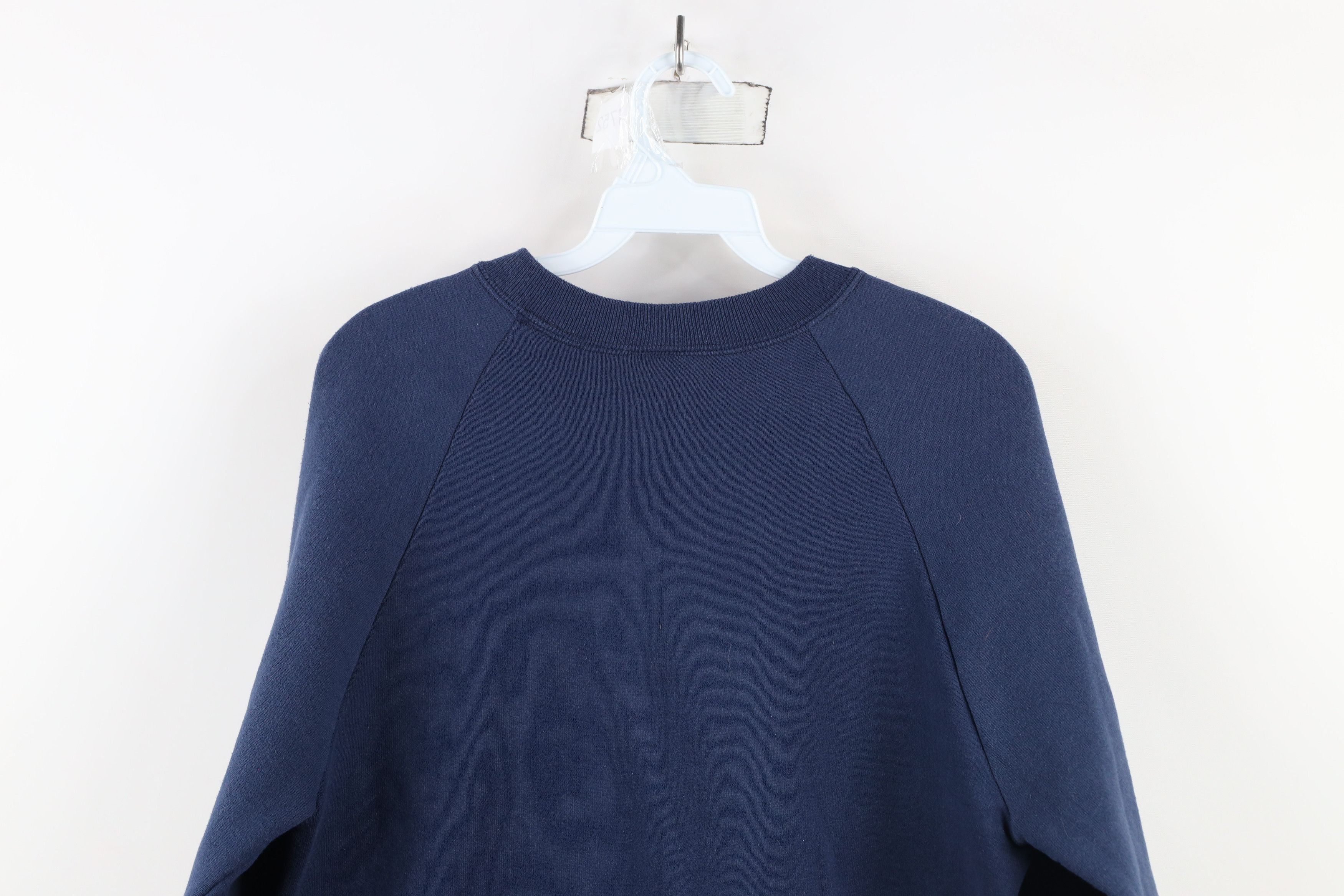 Vintage Vintage 90s Banff Canadian Rockies Sweatshirt Blue USA Size M / US 6-8 / IT 42-44 - 10 Thumbnail